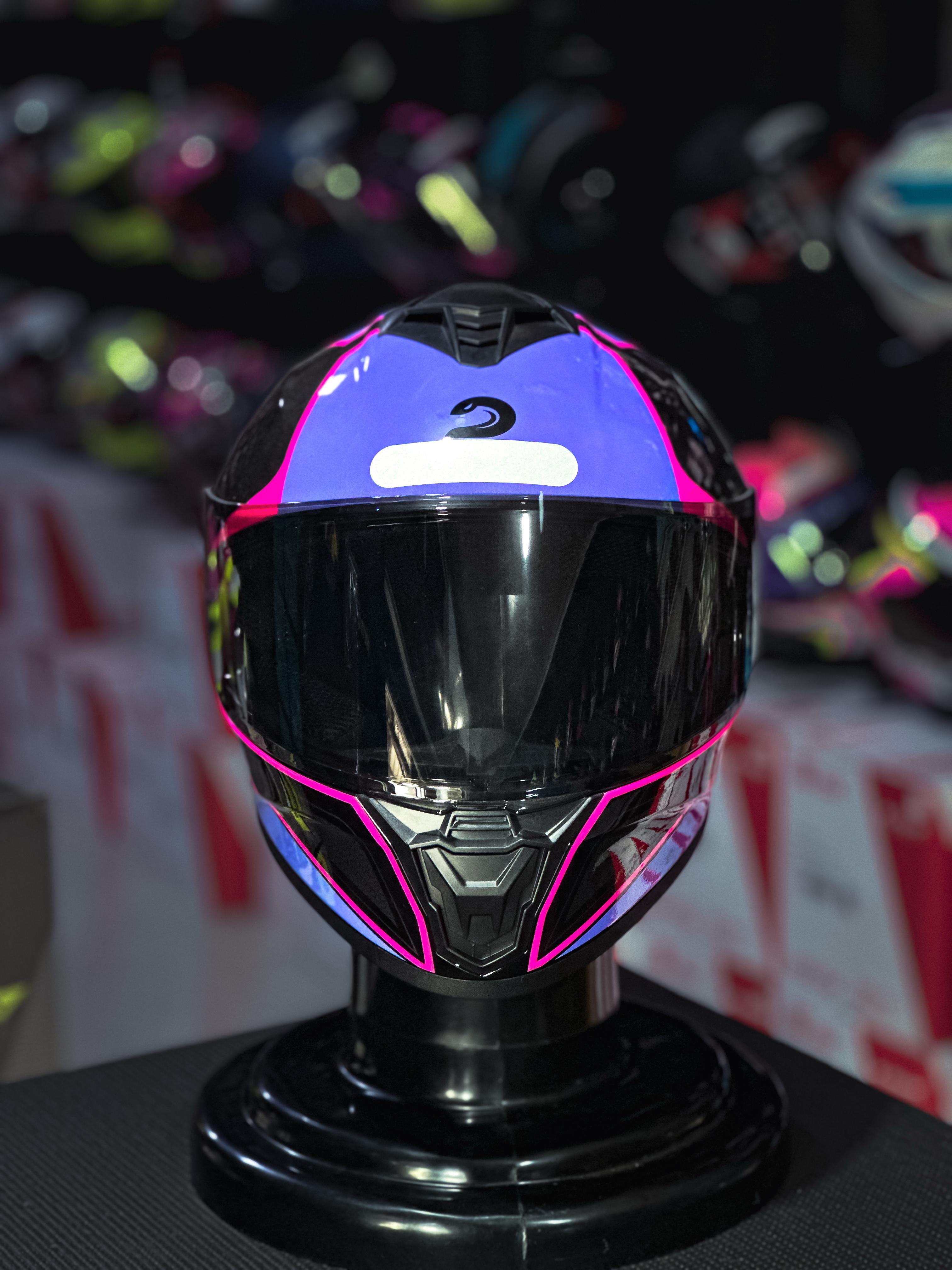 RACE TECH HIT PLUS BLACK/PURPLE