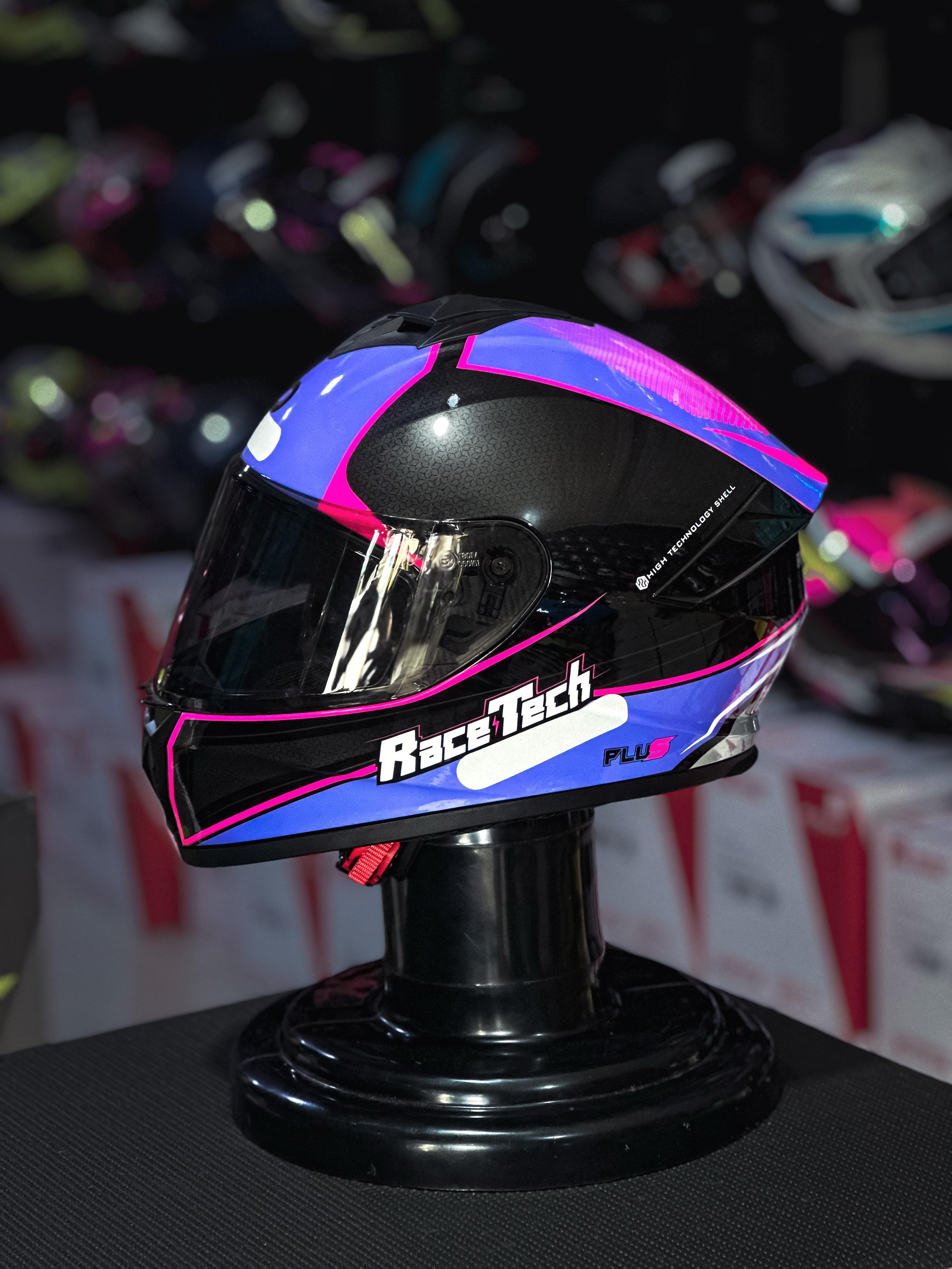 RACE TECH HIT PLUS BLACK/PURPLE