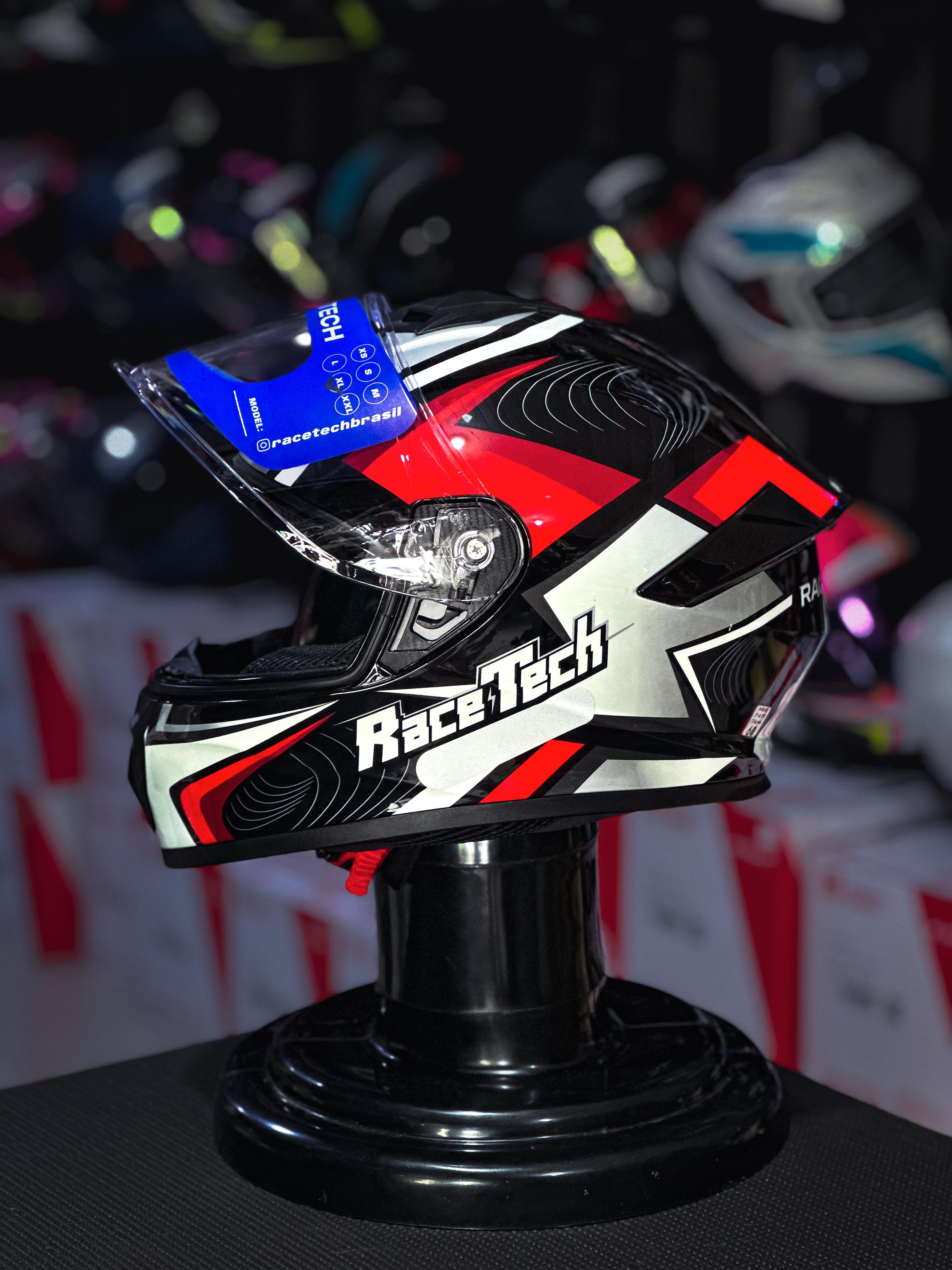 RACE TECH HIT DRAW BLACK/SILVER