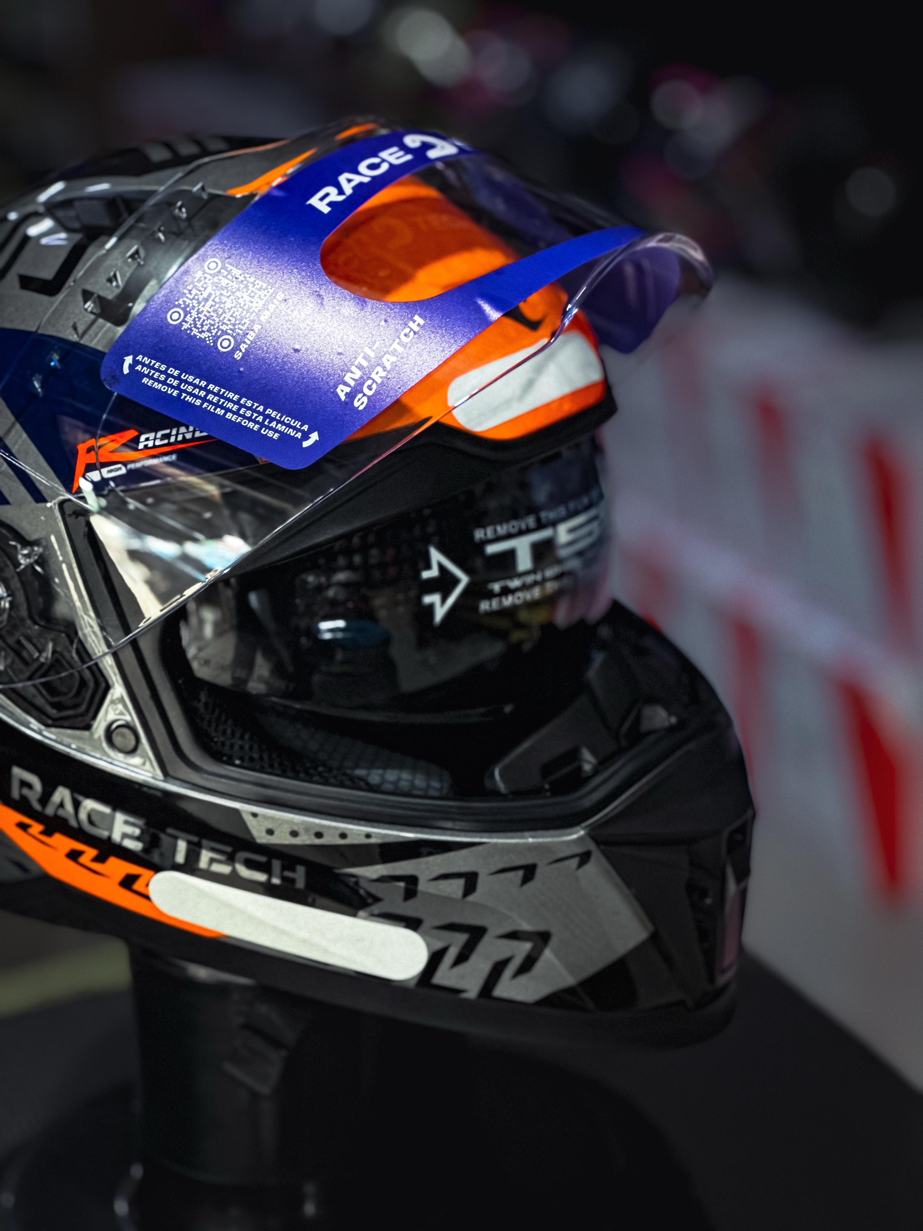 RACE TECH VOLT NINJA SILVER/BLUE