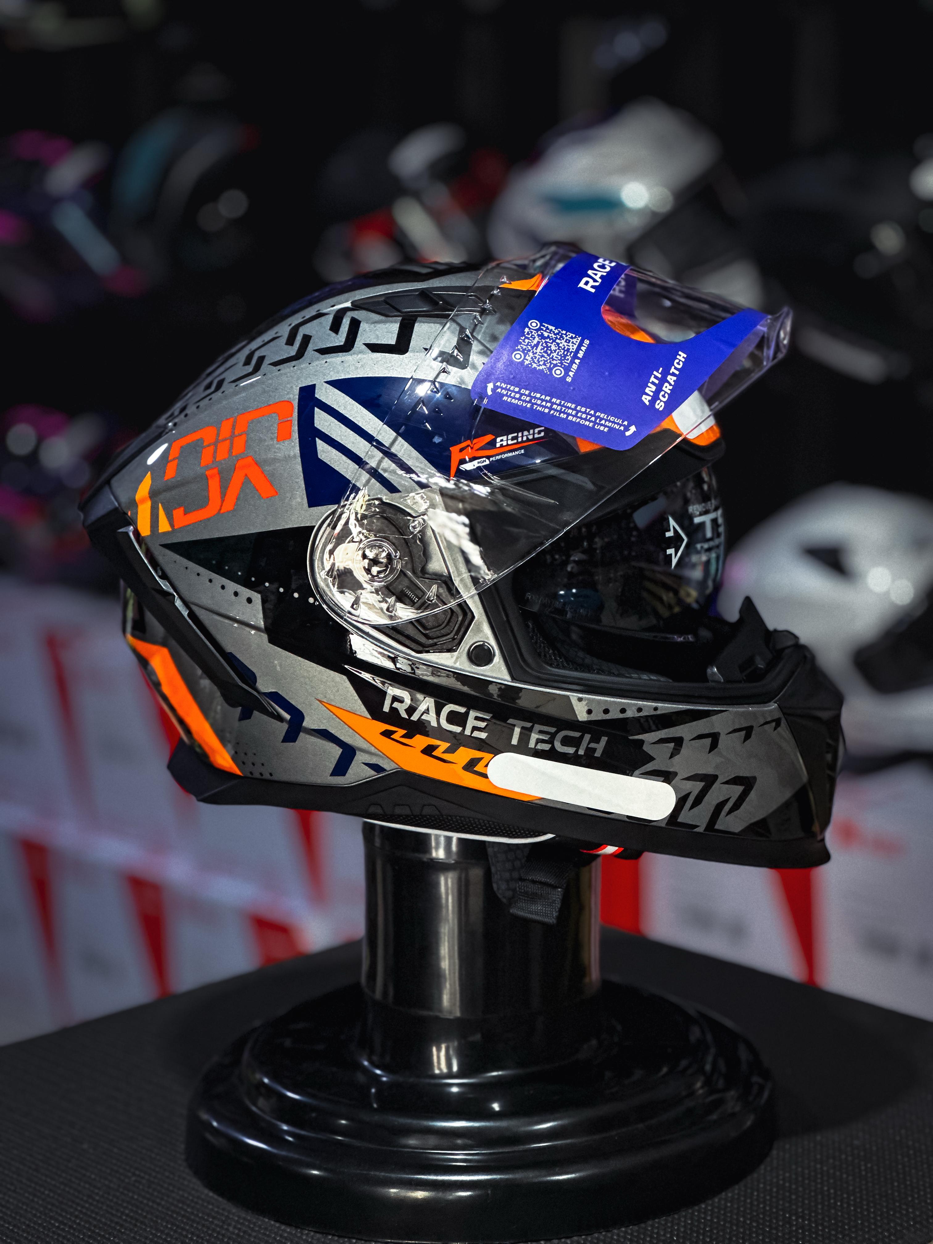 RACE TECH VOLT NINJA SILVER/BLUE