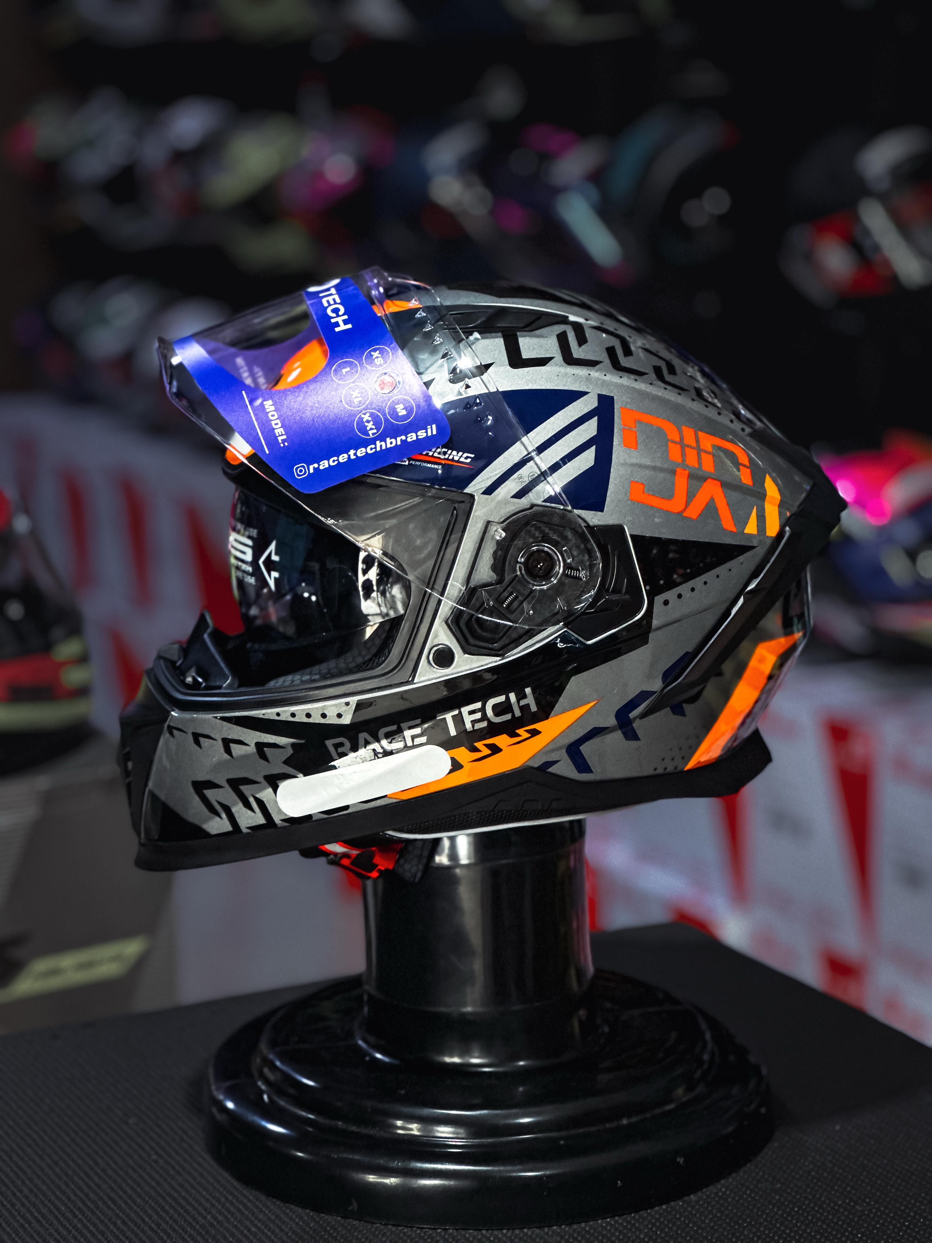 RACE TECH VOLT NINJA SILVER/BLUE