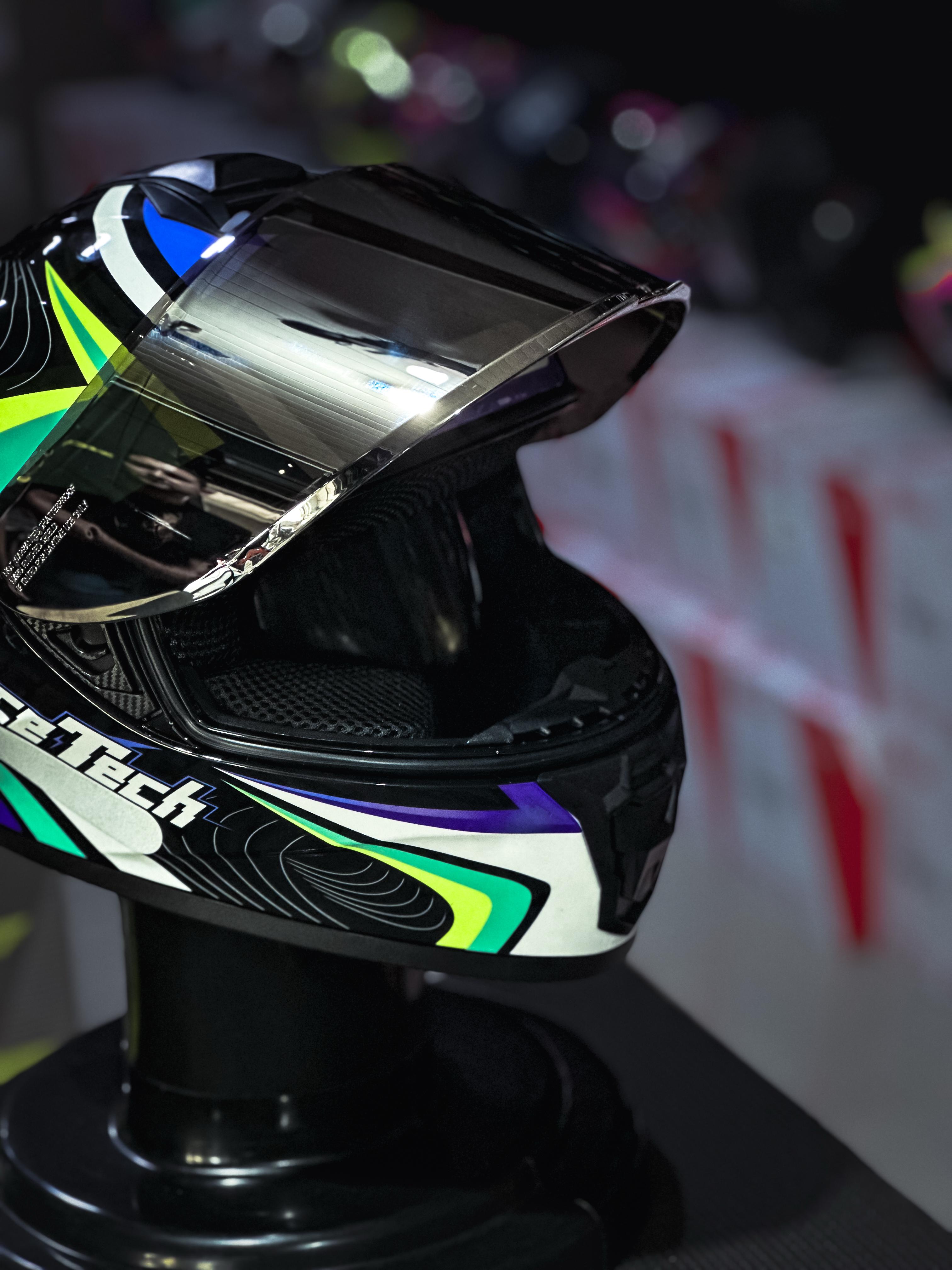 RACE TECH HIT DRAW BLACK/PURPLE 