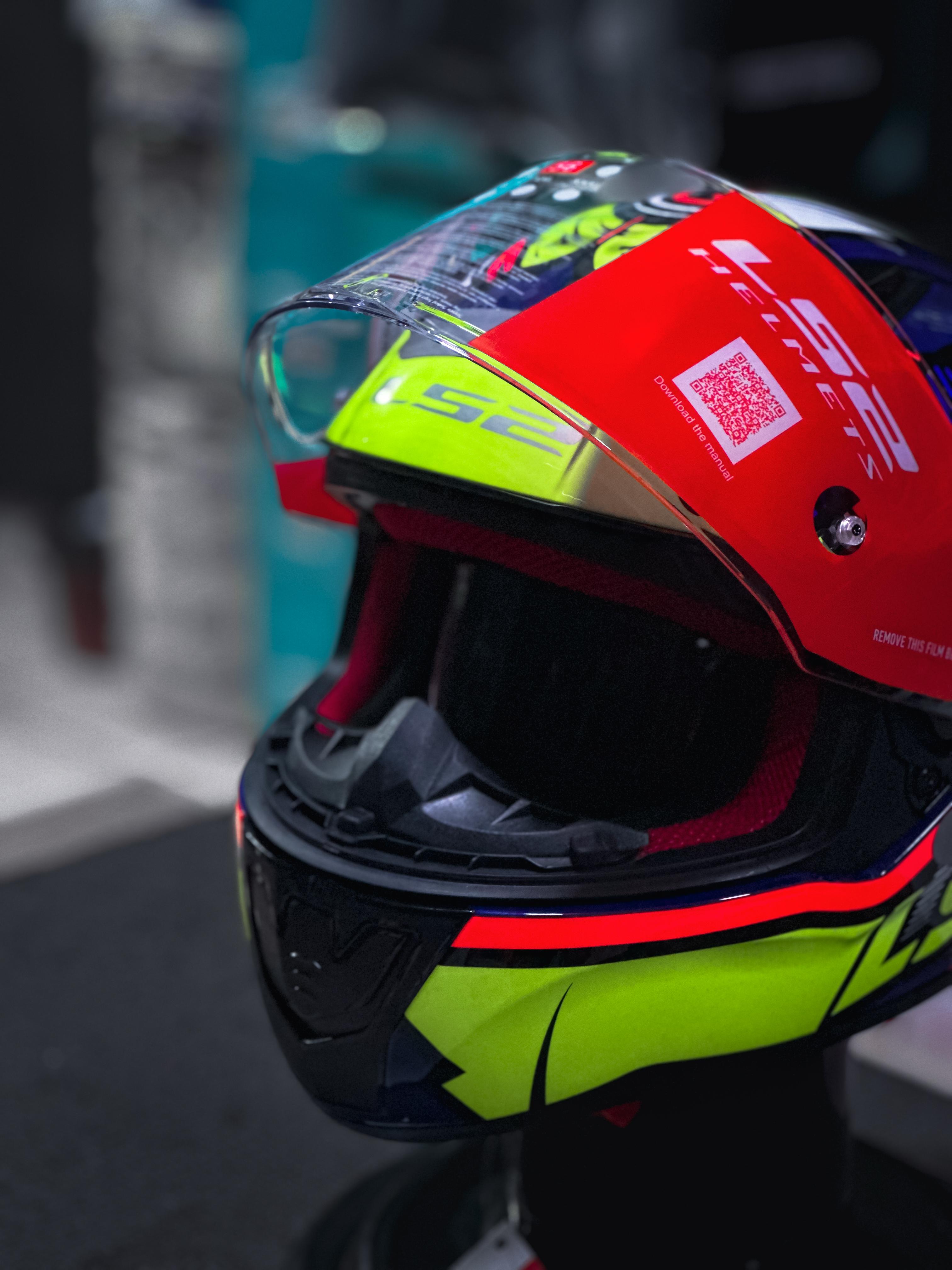 LS2 RAPID FF353 KHAN YELLOW/BLUE