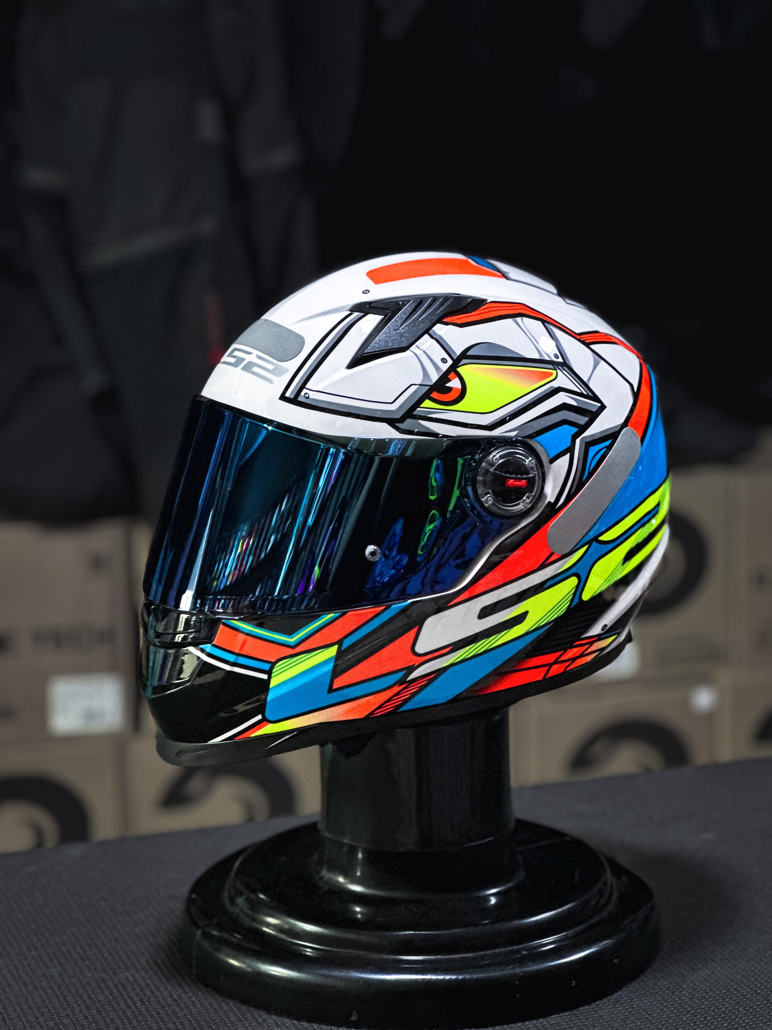 LS2 CLASSIC FF358 XDRON NEON