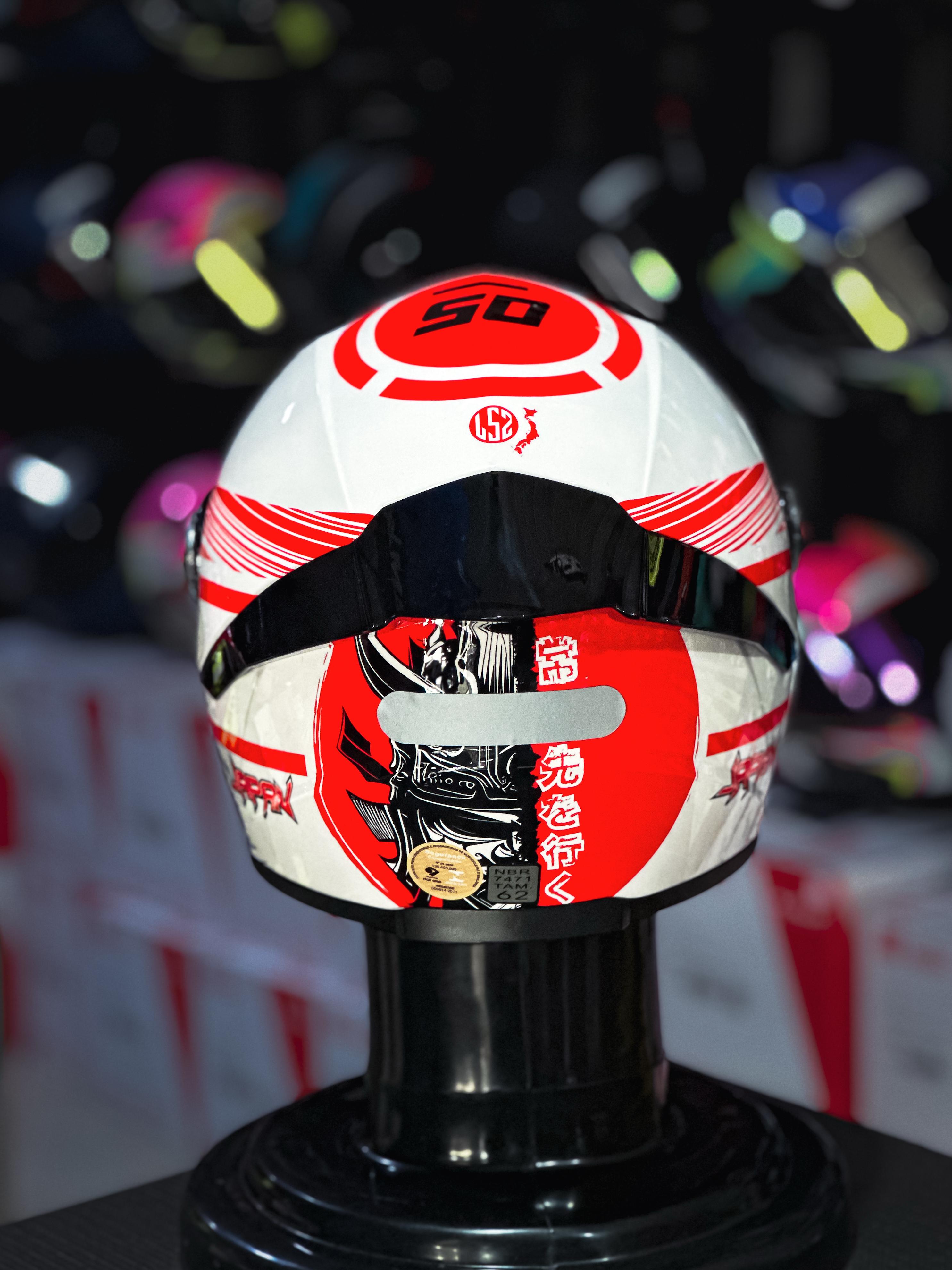 LS2 CLASSIC S JAPAN VERMELHO