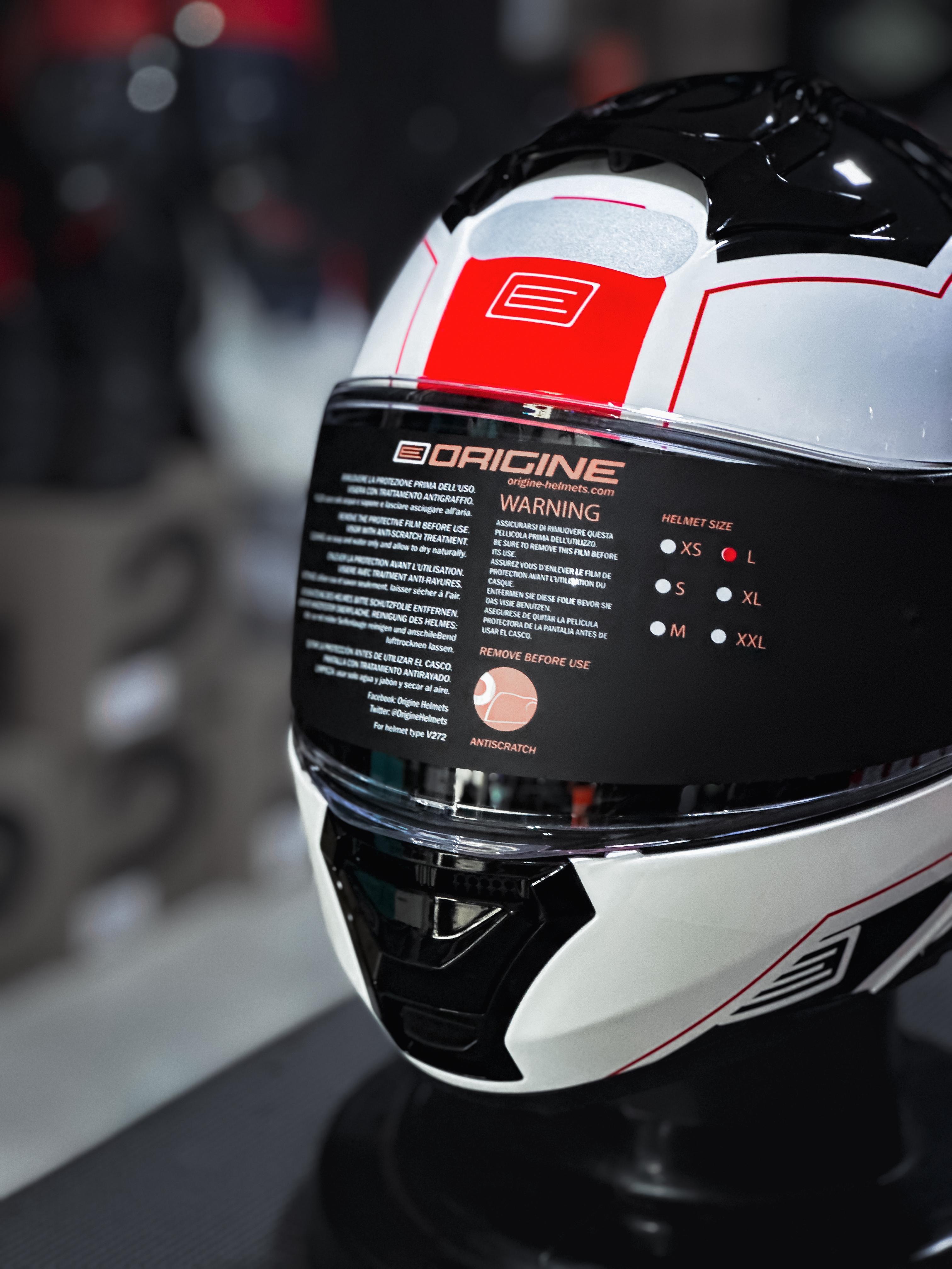 ORIGINE LOGIC LINEAR FLUO RED WHITE GLOSS