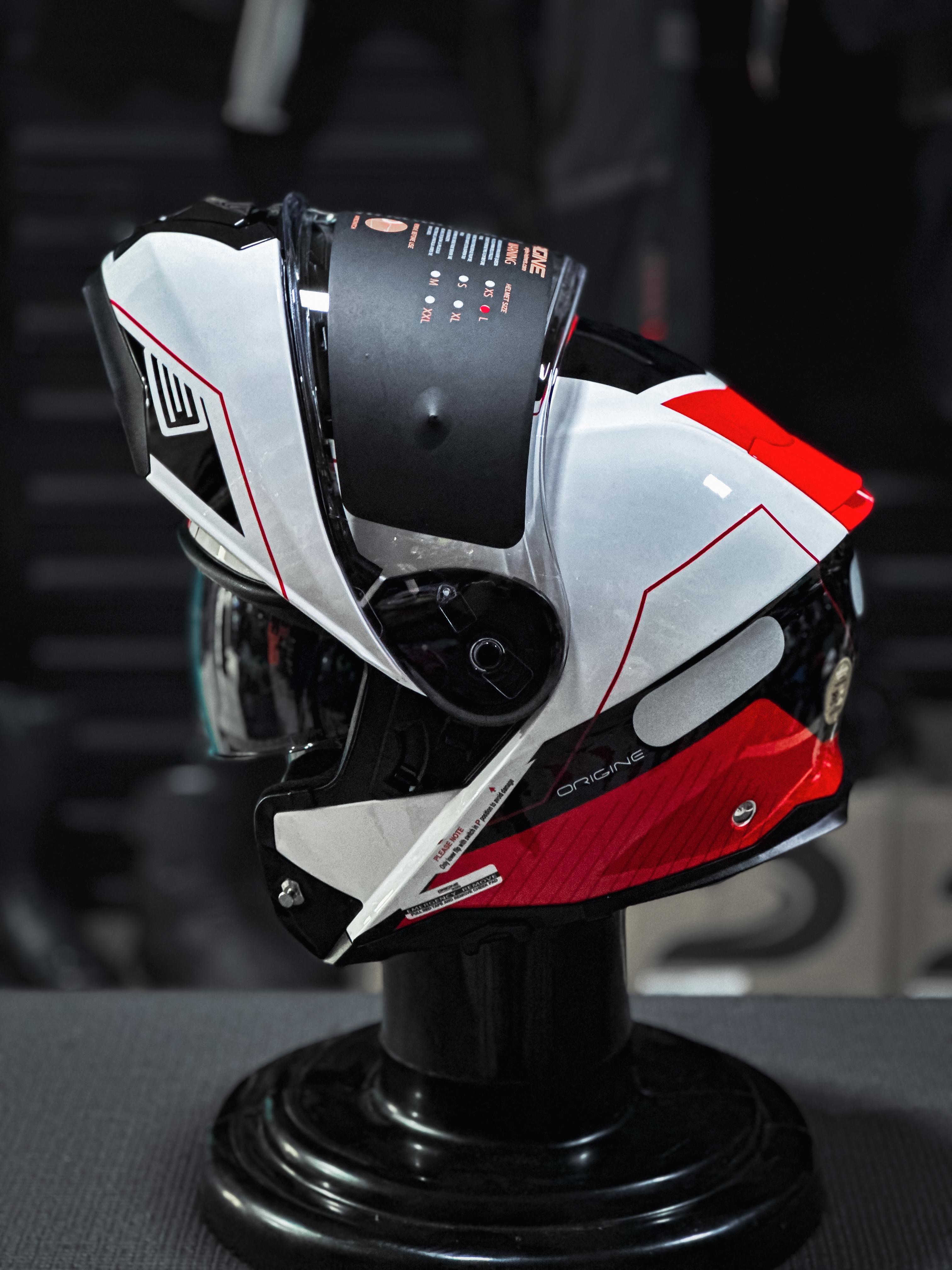 ORIGINE LOGIC LINEAR FLUO RED WHITE GLOSS