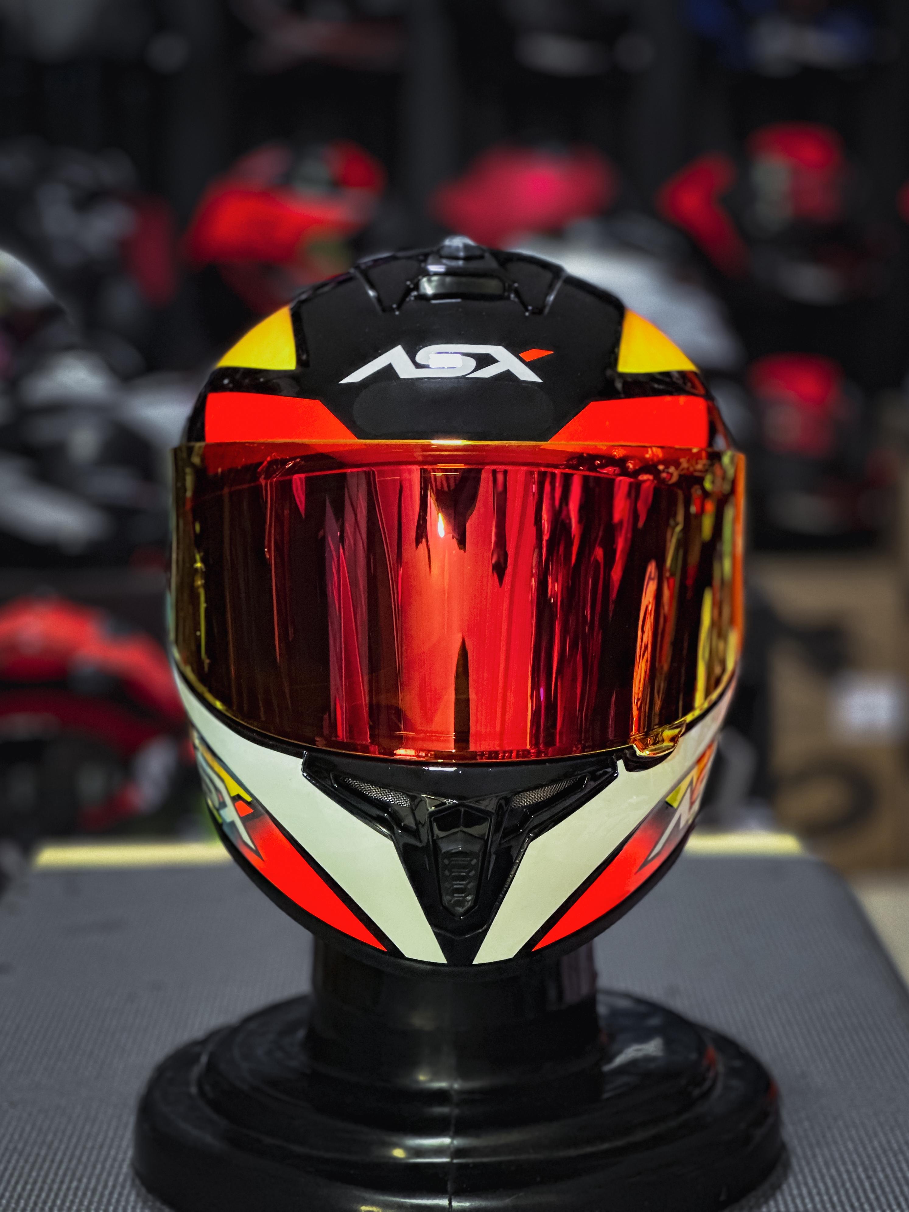 ASX DRAKEN SPIRIT BRILHO PRETO/VERMELHO/BRANCO