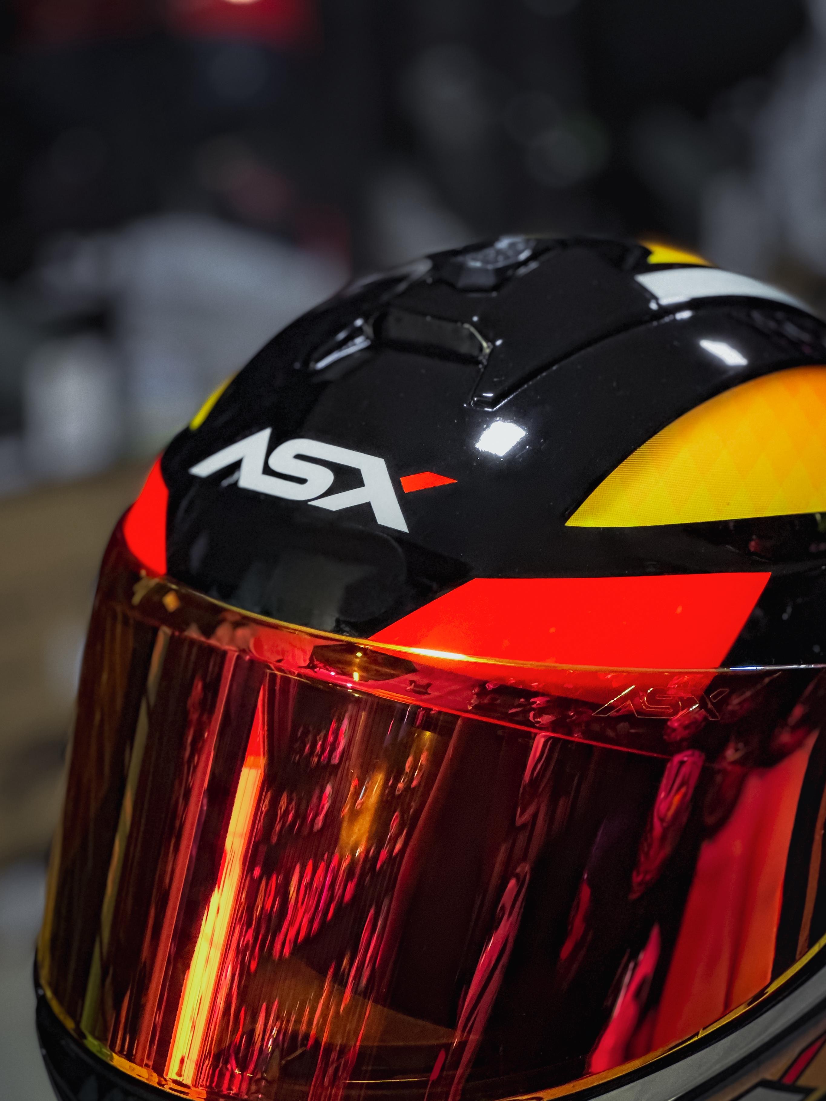 ASX DRAKEN SPIRIT BRILHO PRETO/VERMELHO/BRANCO