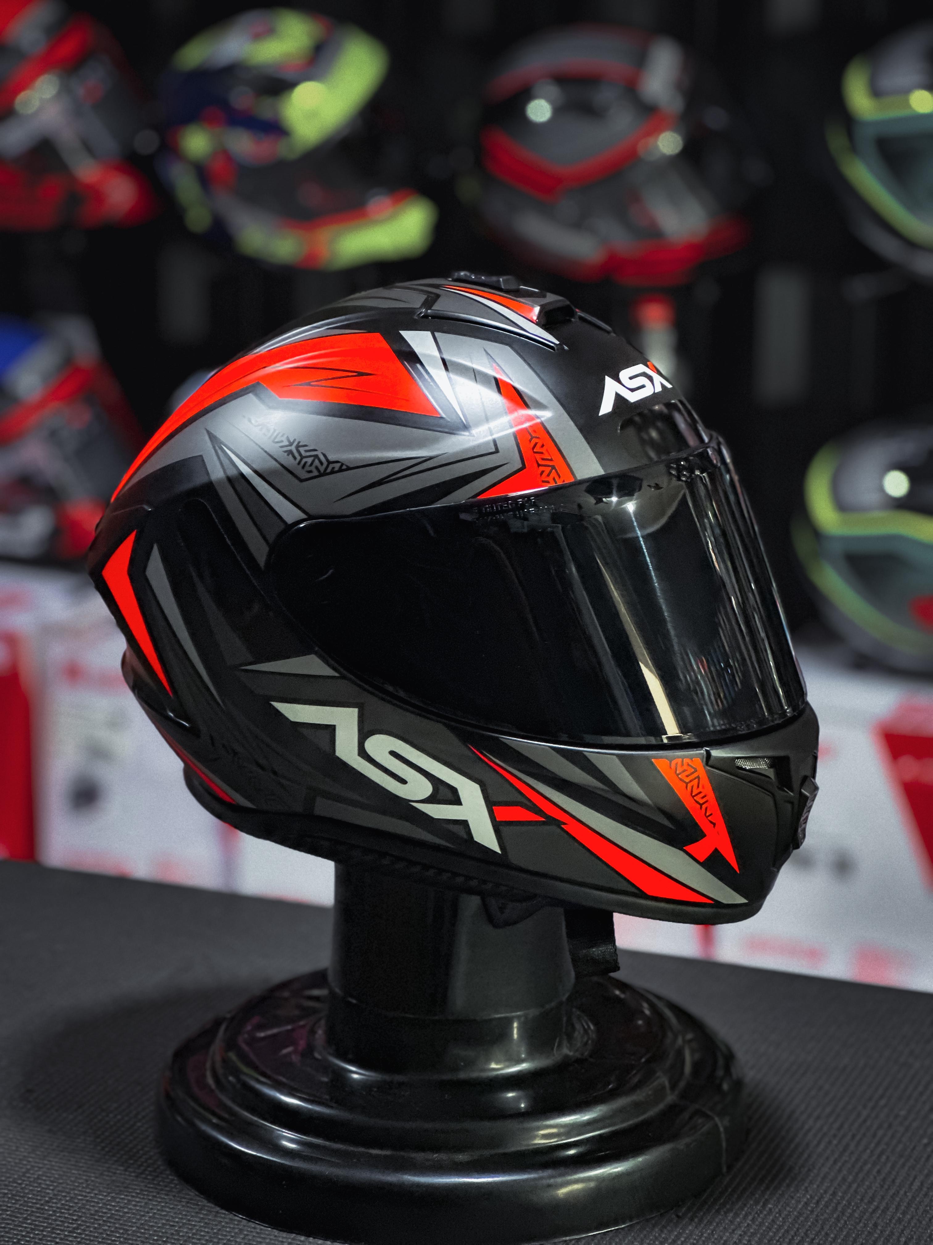 ASX DRAKEN SPIRIT FOSCO PRETO/VERMELHO/GRAFITE