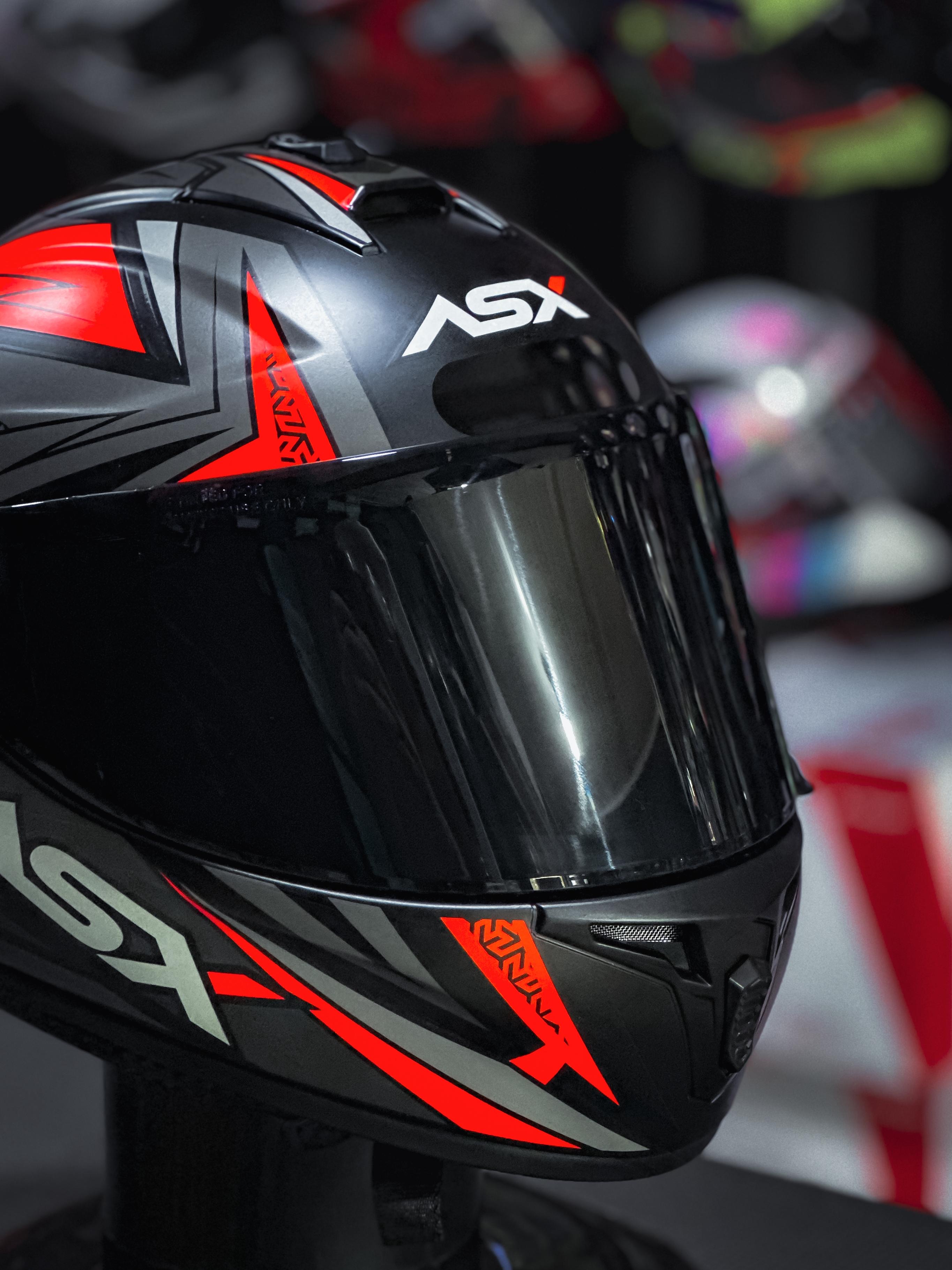 ASX DRAKEN SPIRIT FOSCO PRETO/VERMELHO/GRAFITE