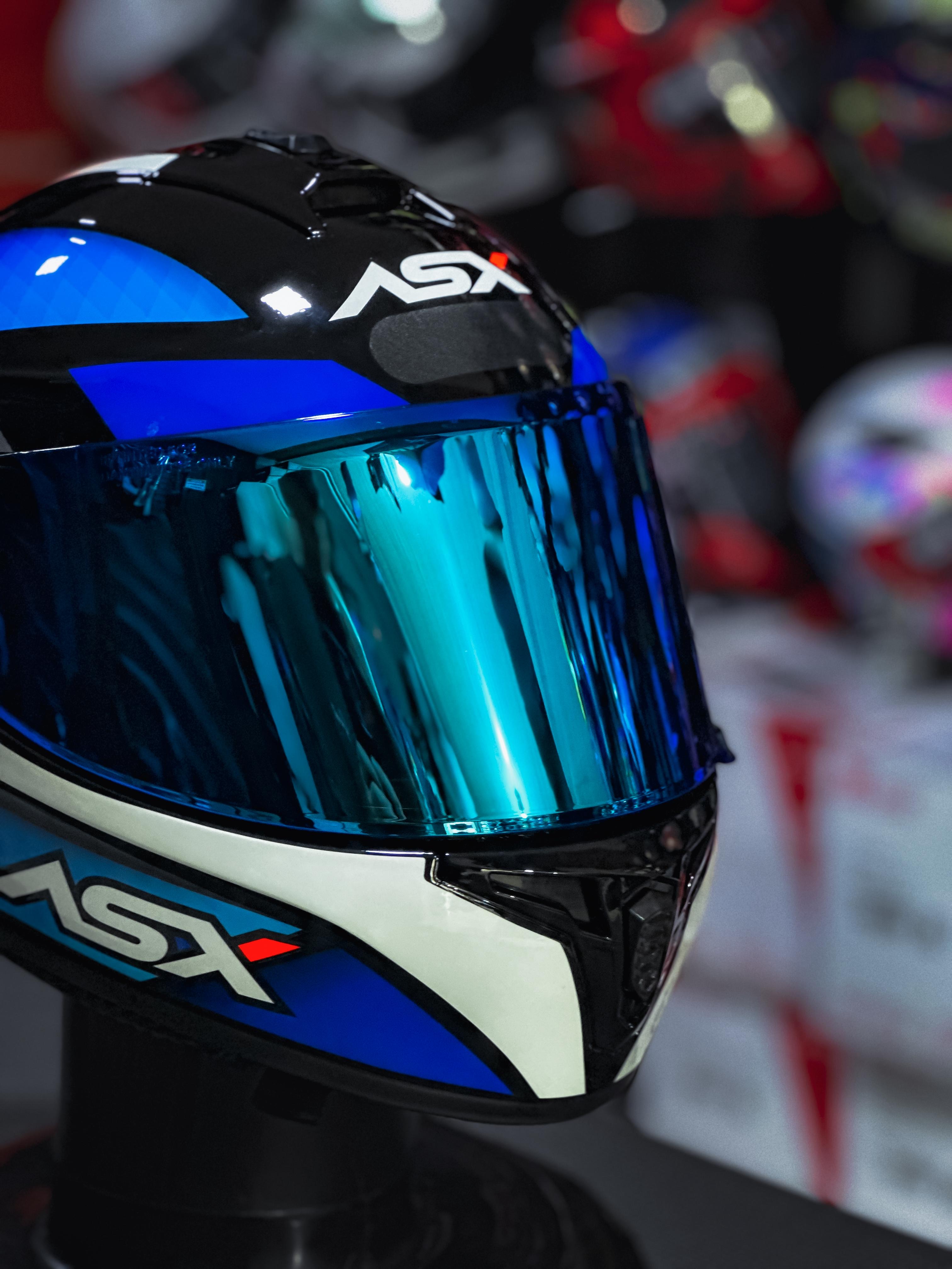 ASX DRAKEN SPIRIT BRILHO PRETO/AZUL/BRANCO