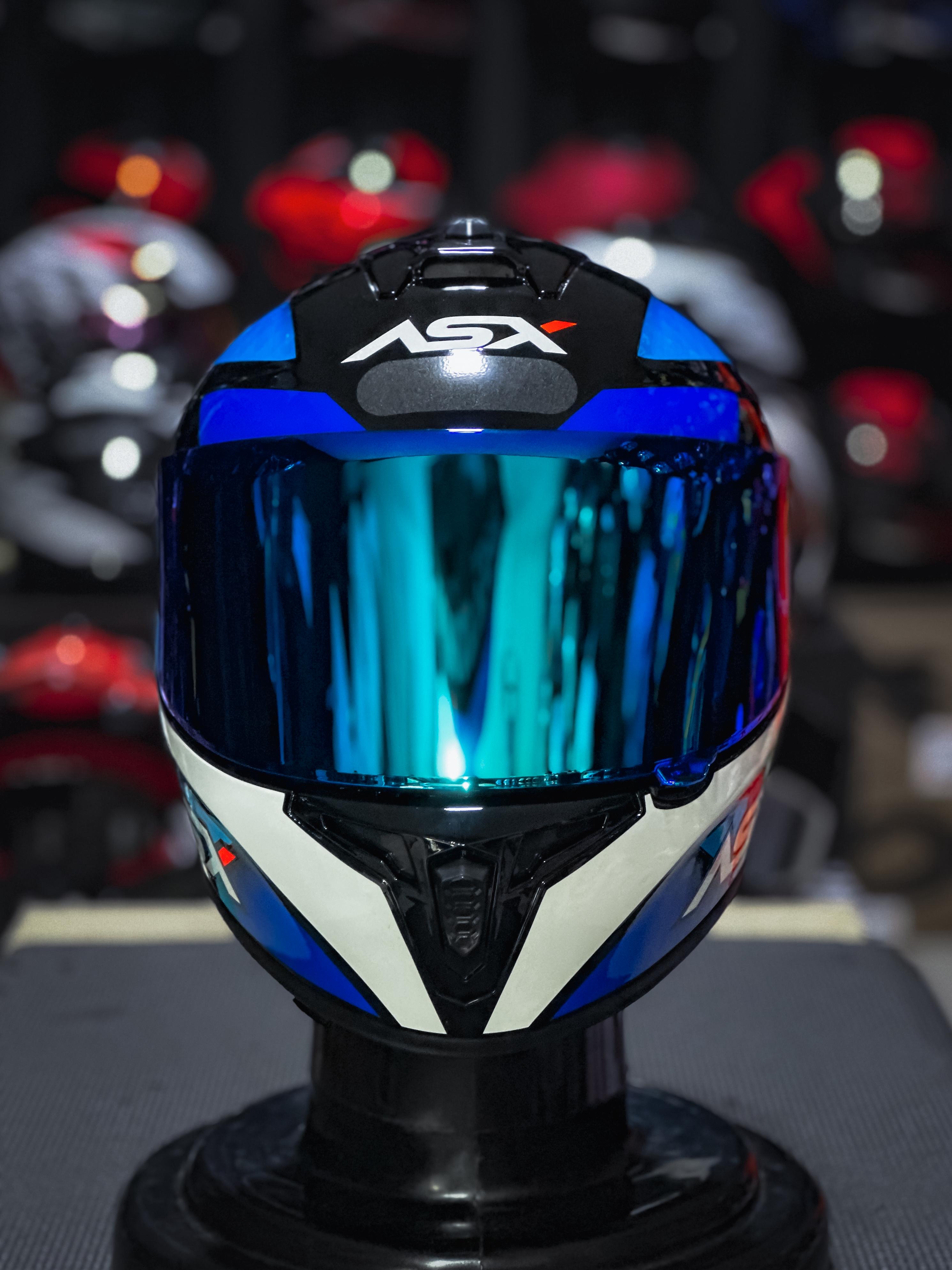 ASX DRAKEN SPIRIT BRILHO PRETO/AZUL/BRANCO