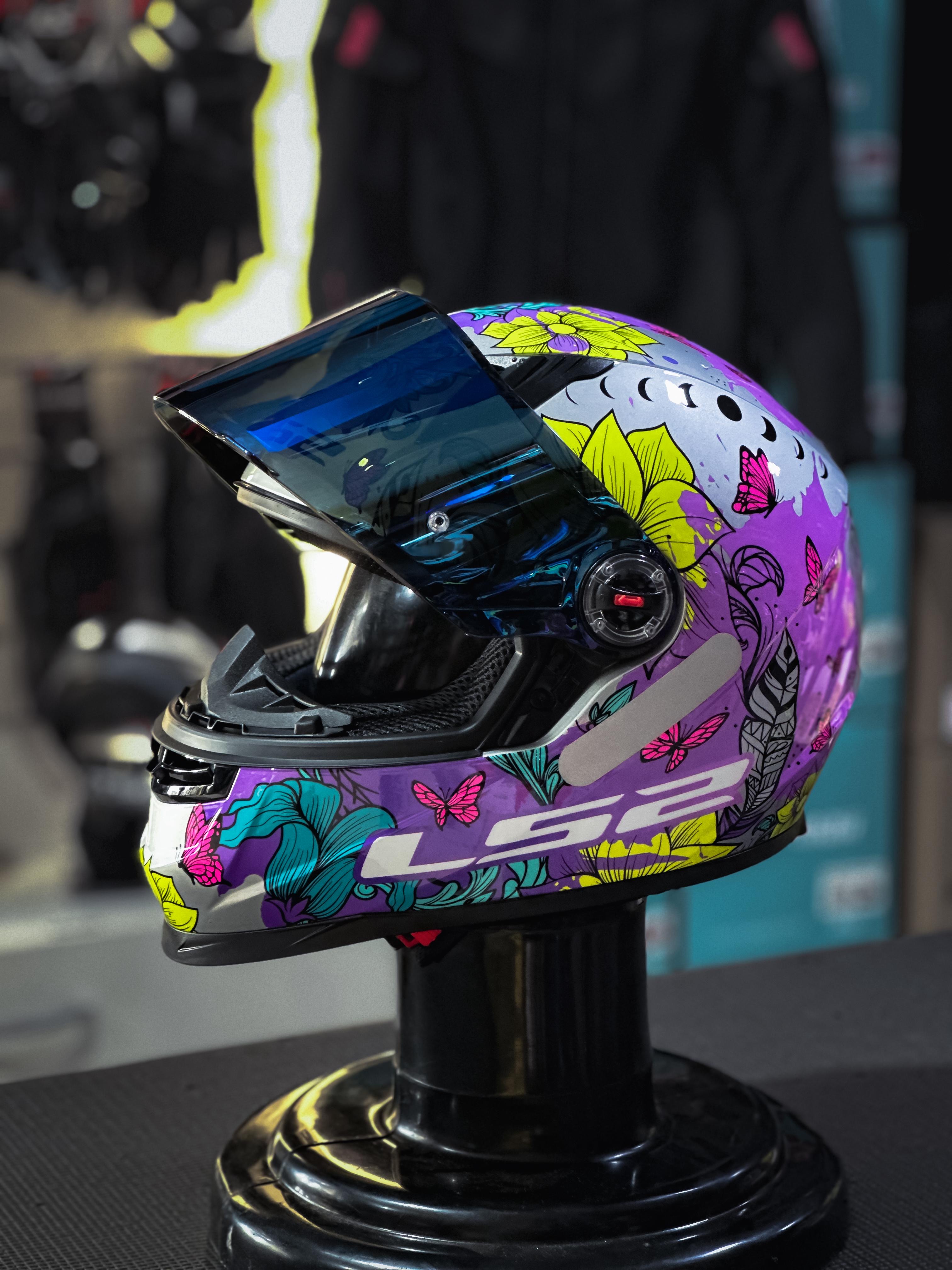 LS2 FF358 DREAMCATCHER SILVER/YELLOW 