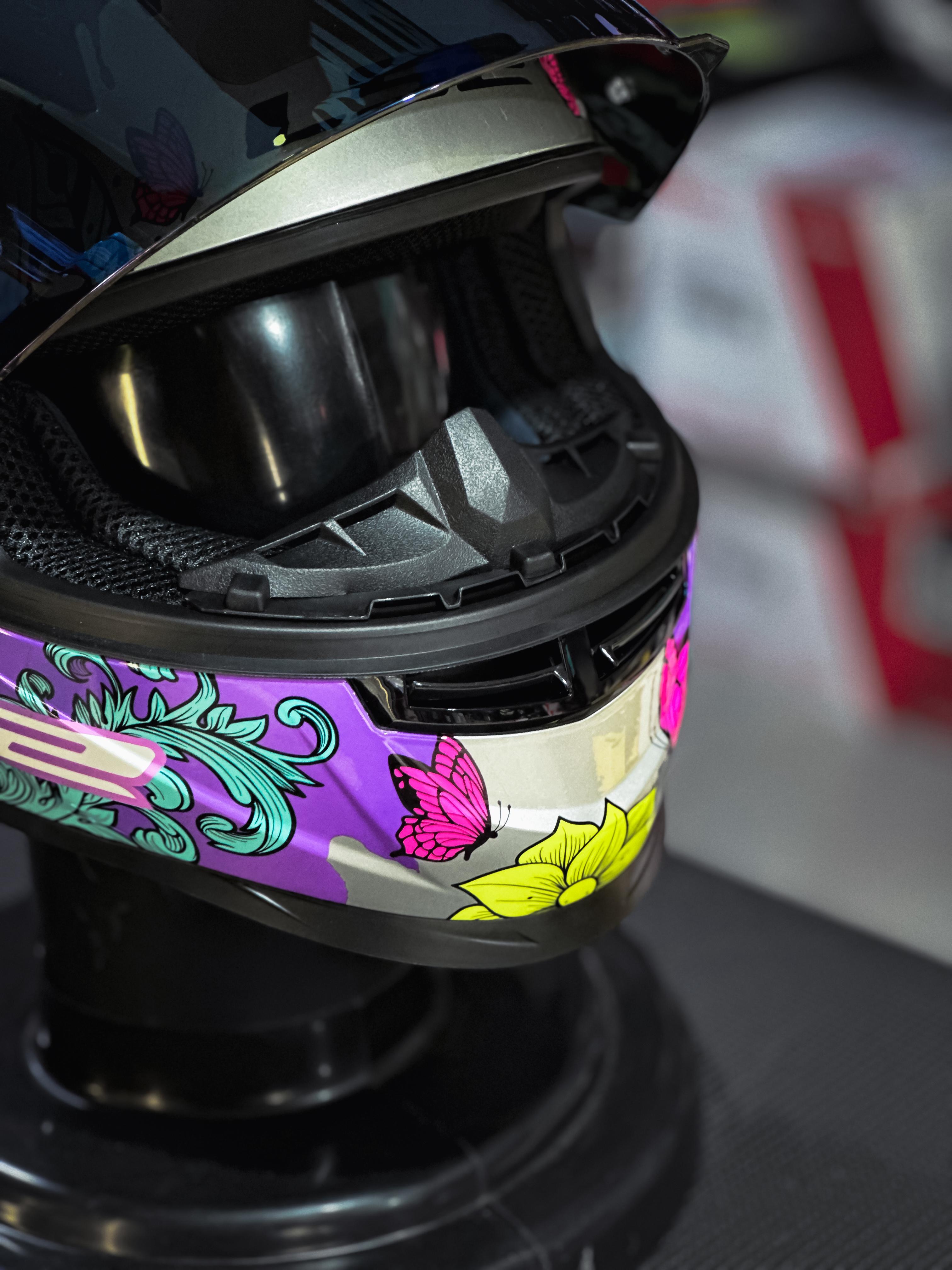 LS2 FF358 DREAMCATCHER SILVER/YELLOW 