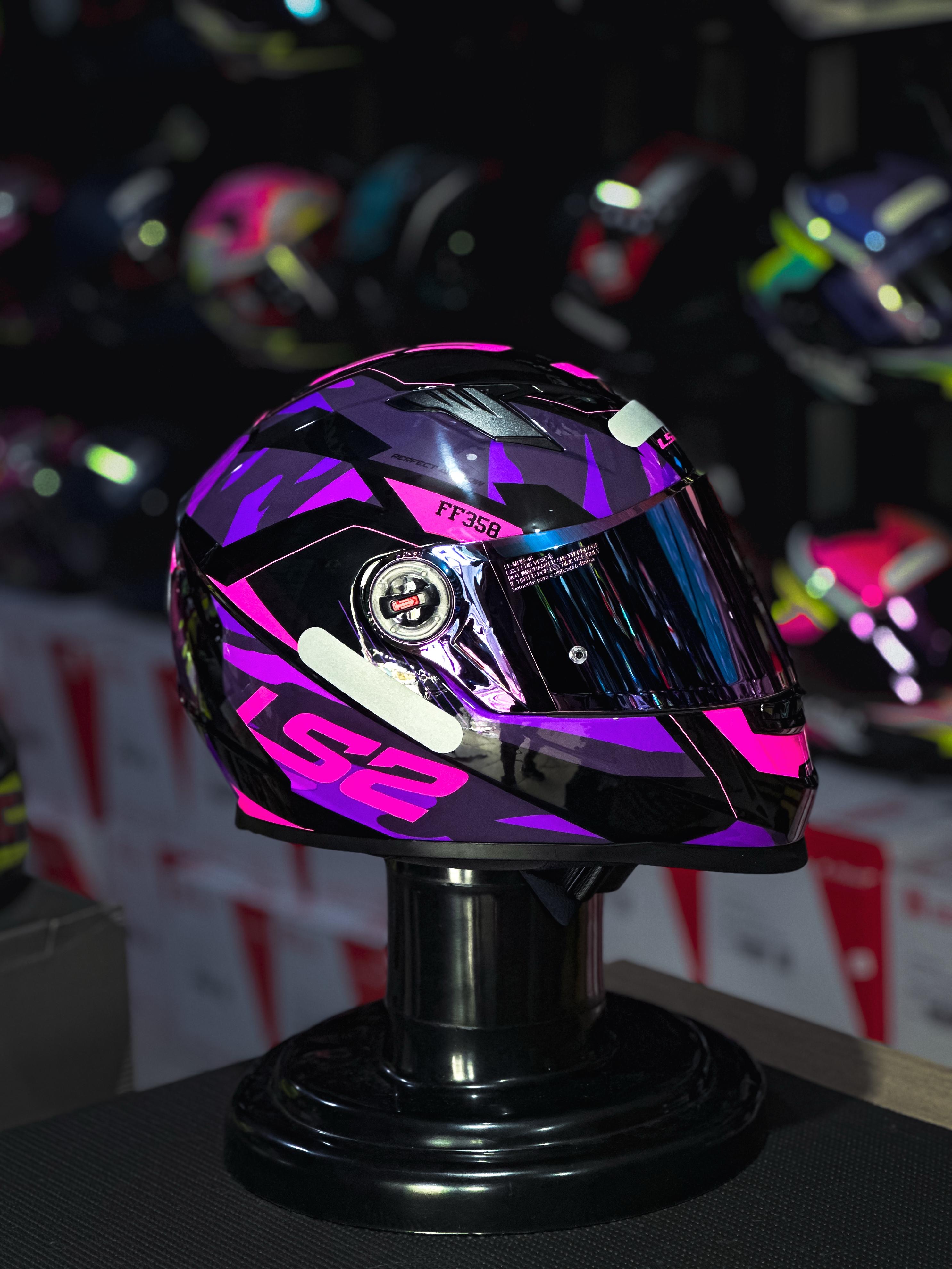 LS2 FF358 TANK CAM/BLK/PUR