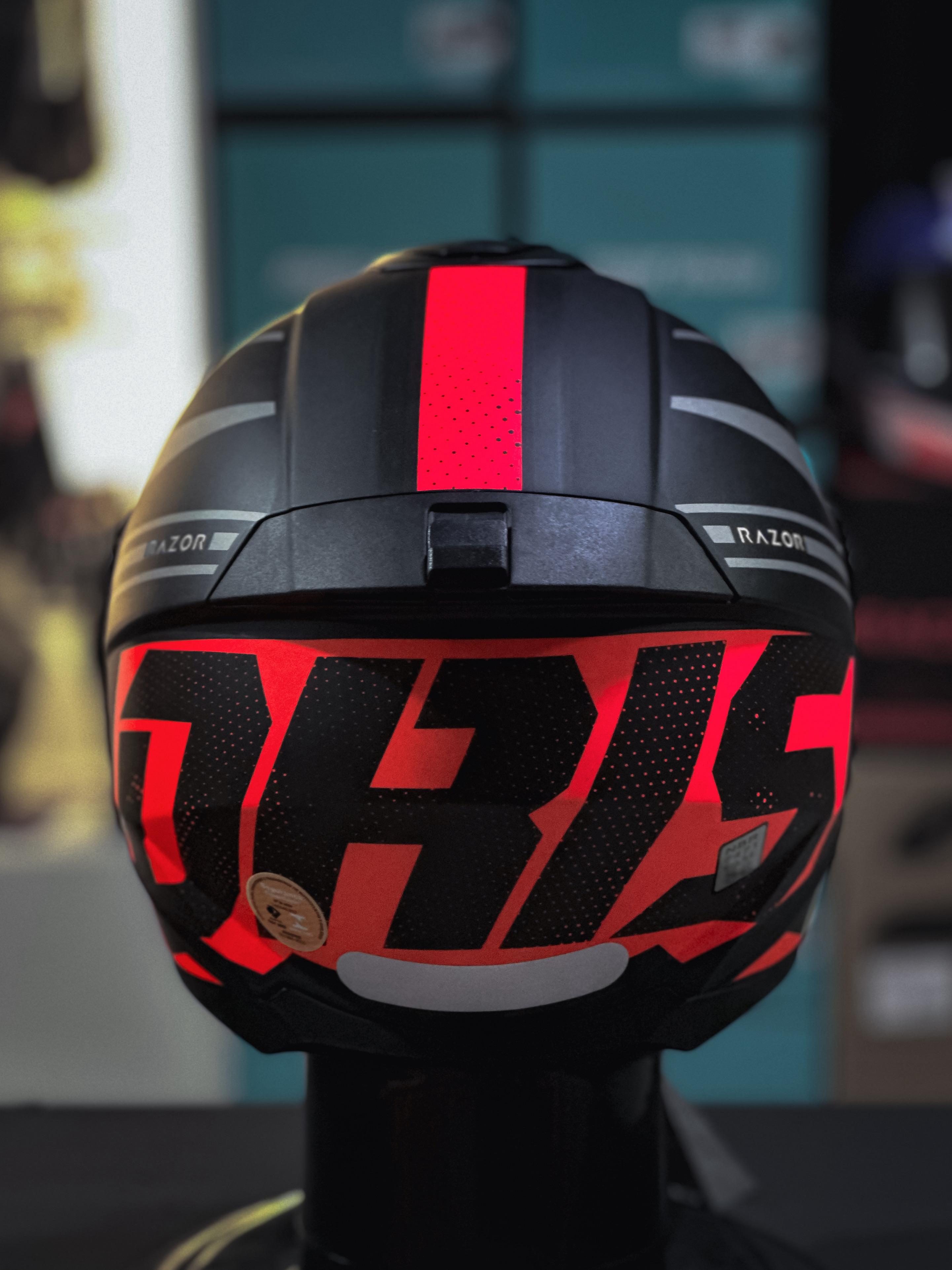 NORISK RAZOR FULL MATTE BLACK/RED