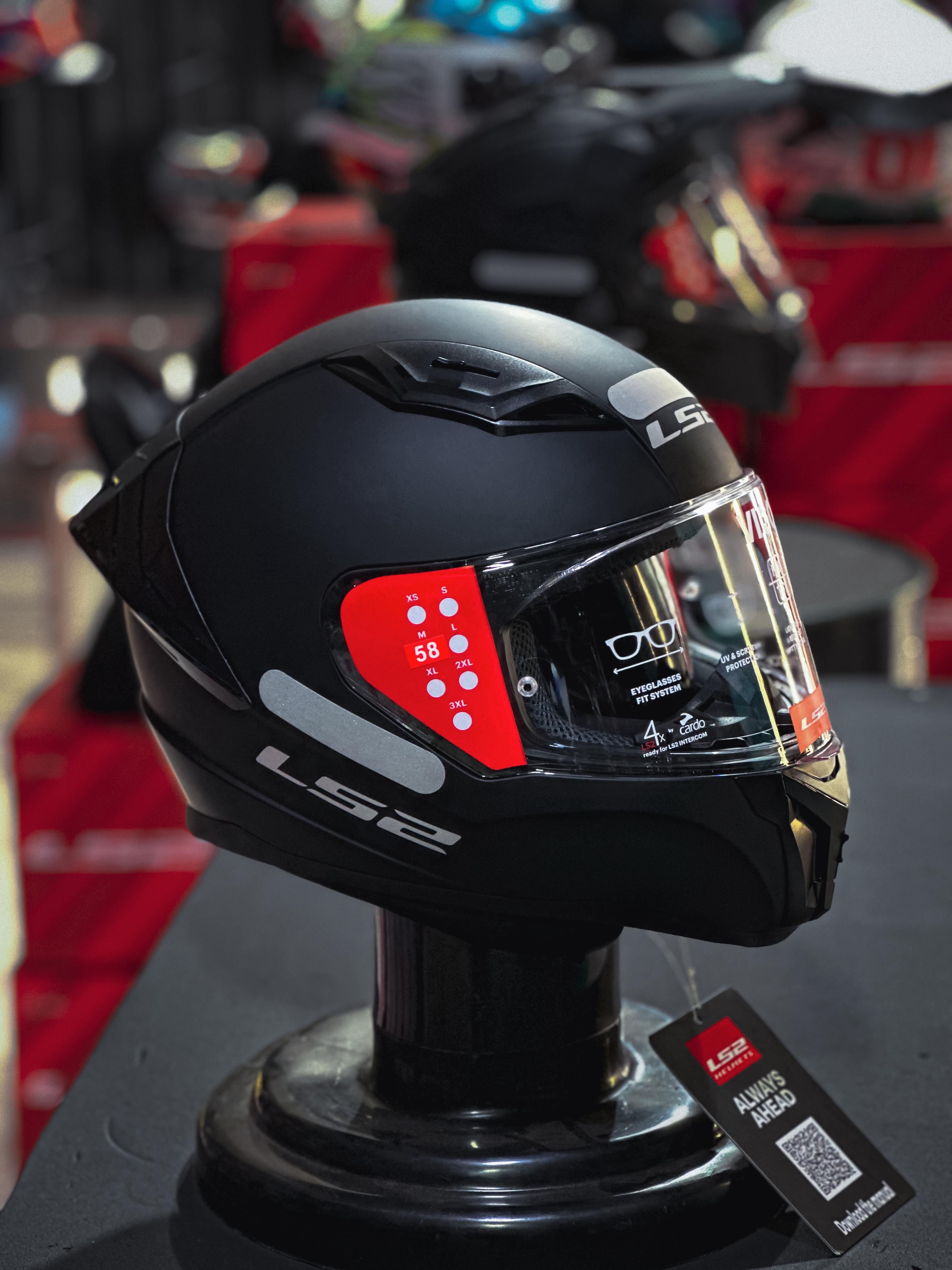 LS2 FF810 VIGO MONOCOLOR MATTE BLACK