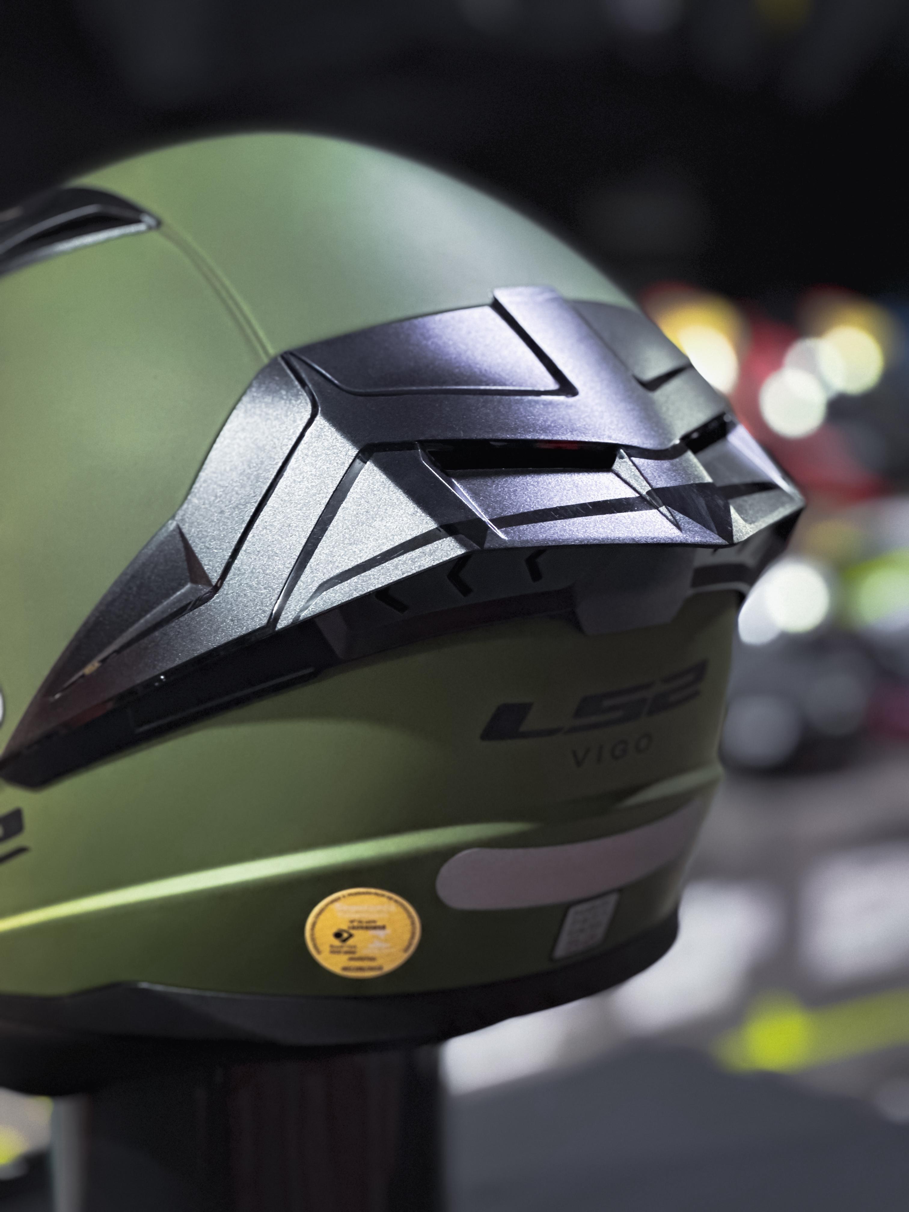 LS2 FF810 VIGO MONOCOLOR MATTE MILITARY GREEN