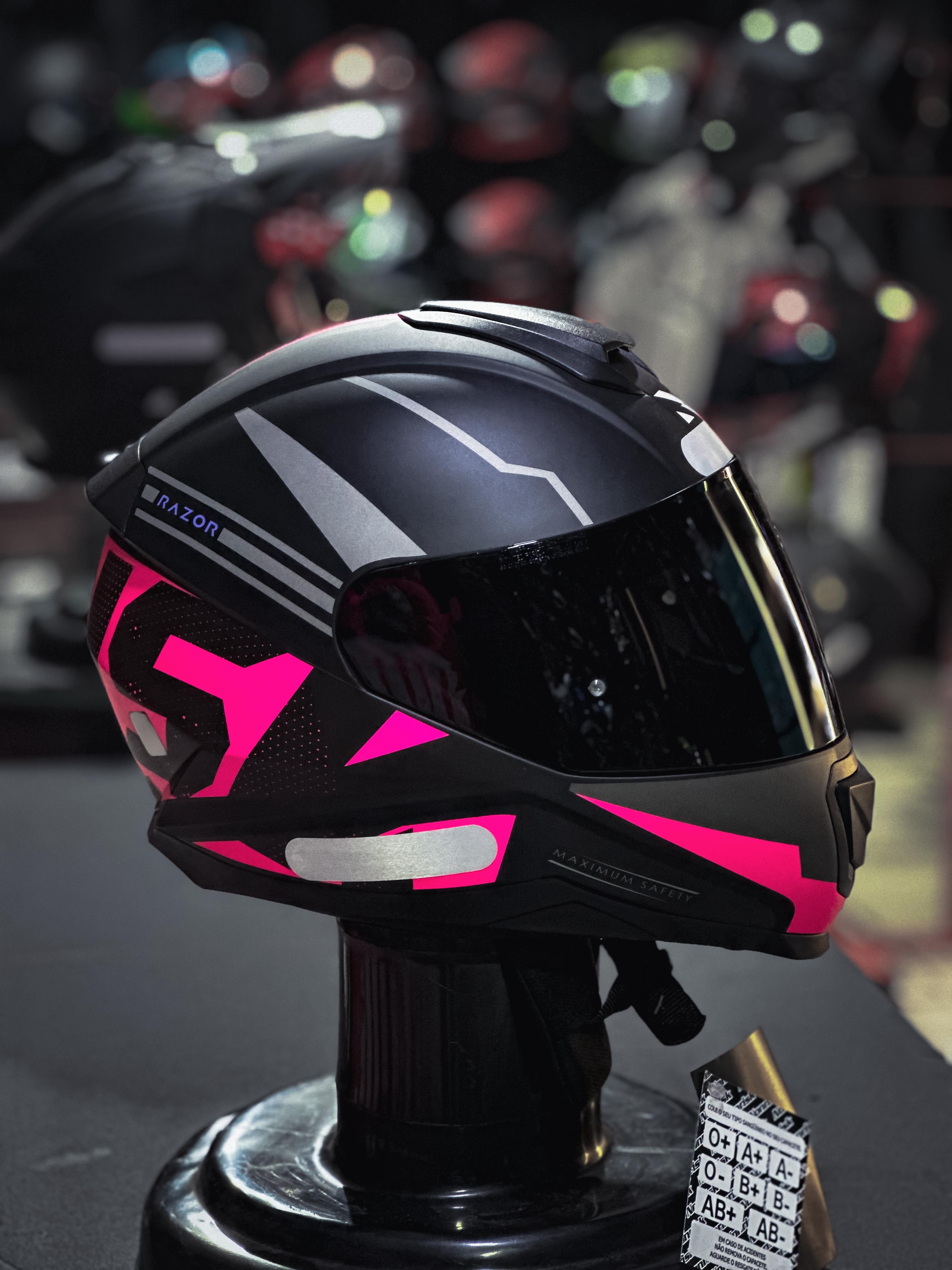 NORISK RAZOR FULL MATTE BLACK/PINK