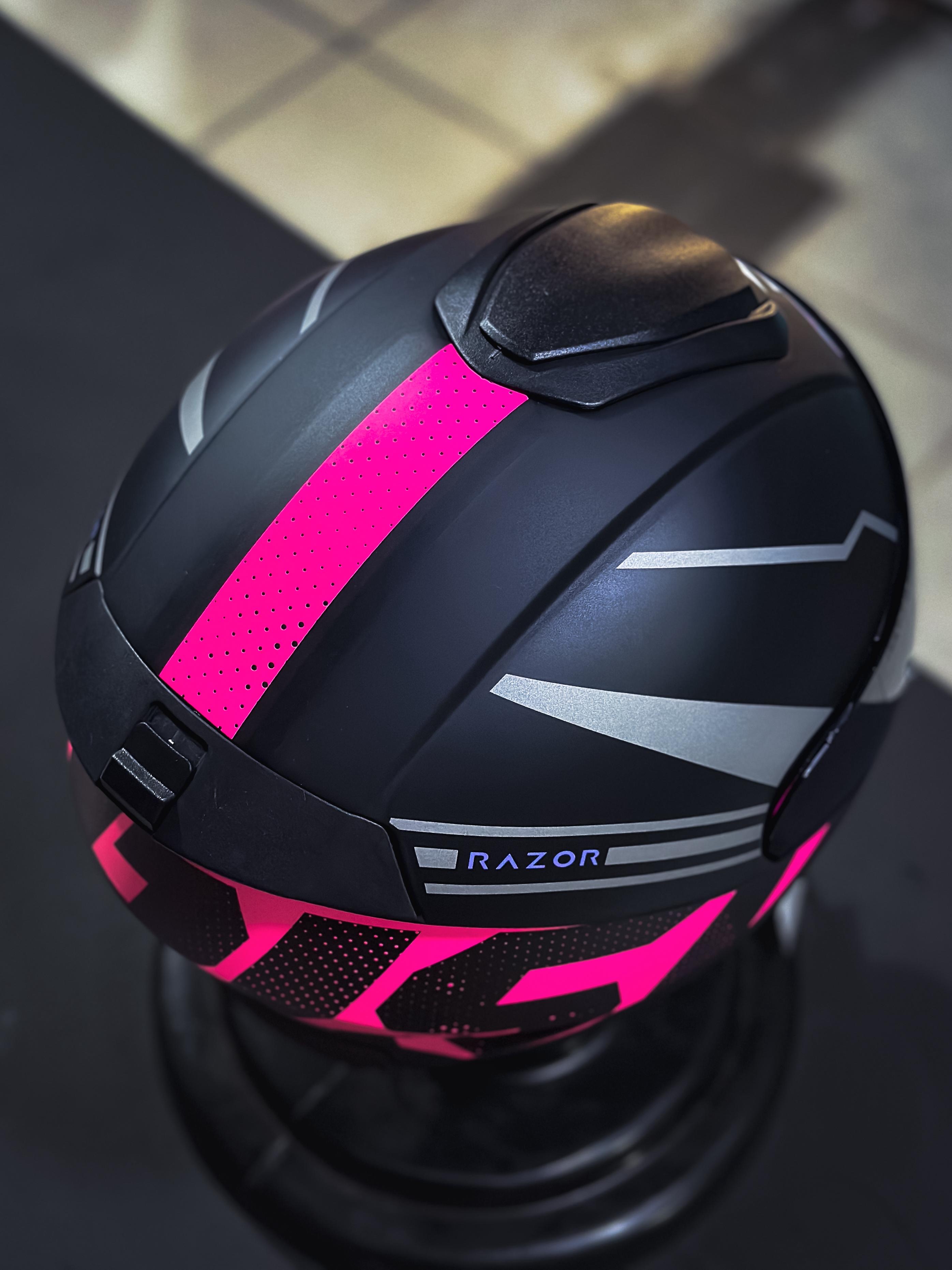 NORISK RAZOR FULL MATTE BLACK/PINK