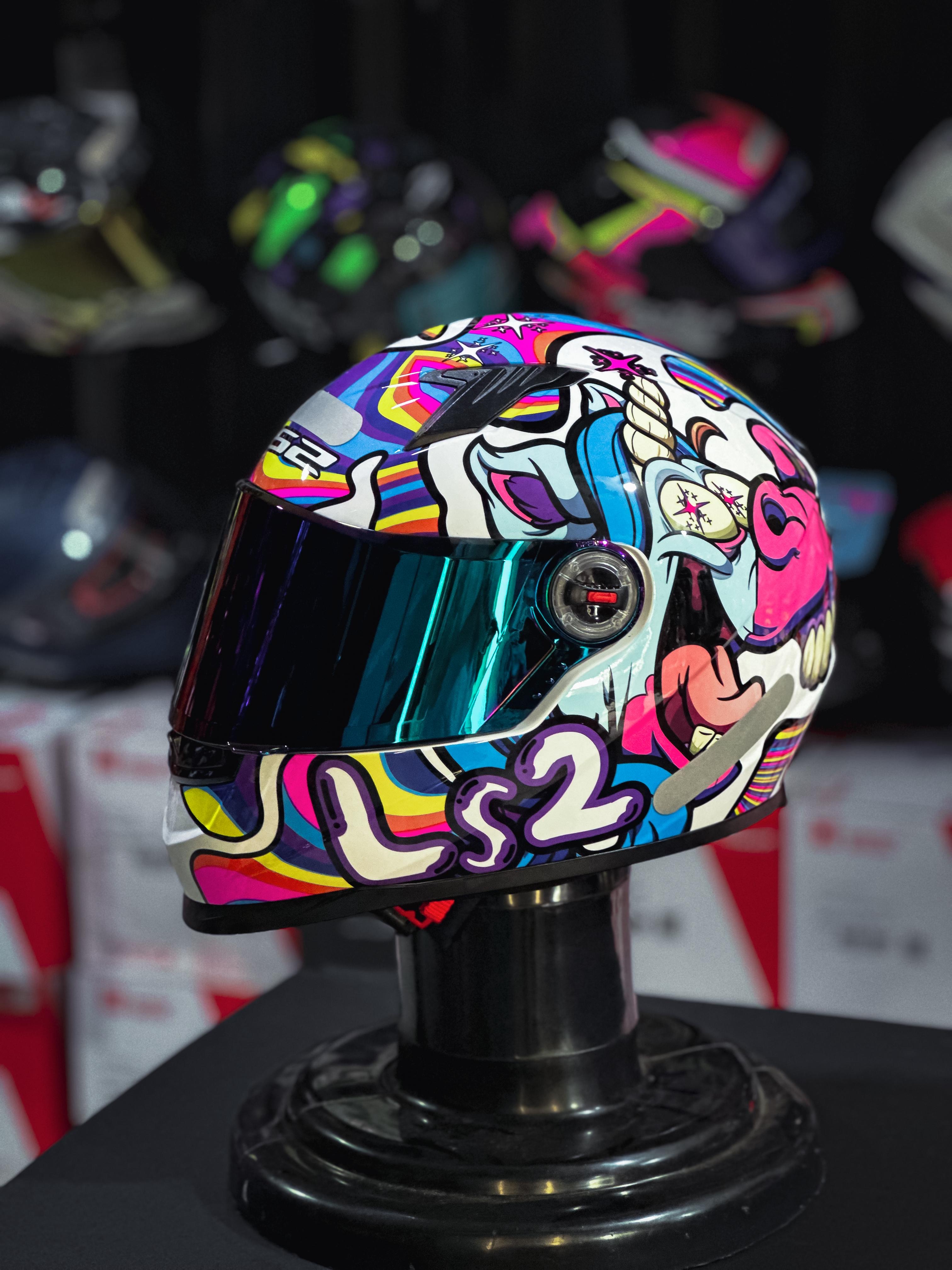 LS2 FF358 BUBBLE WHITE