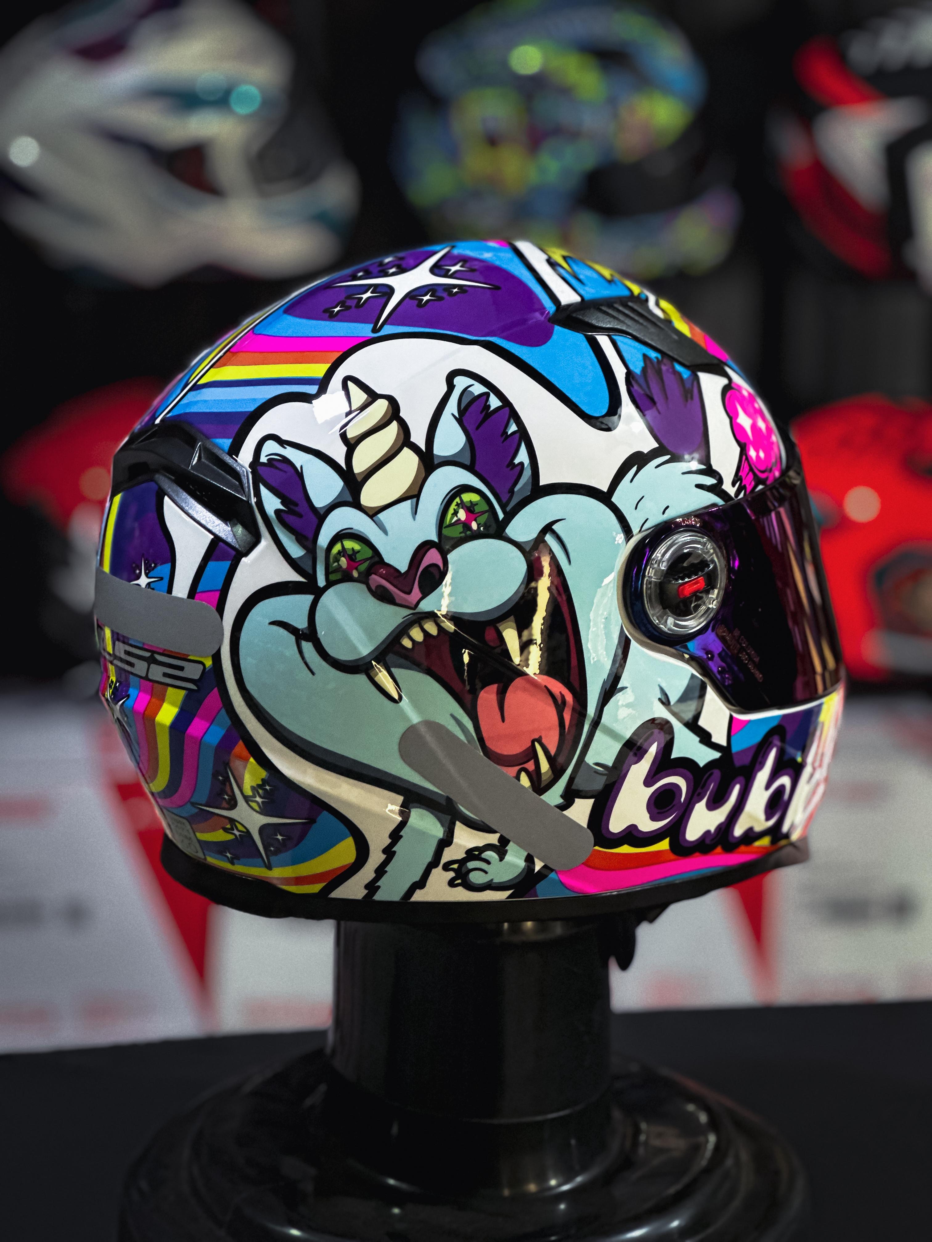 LS2 FF358 BUBBLE WHITE