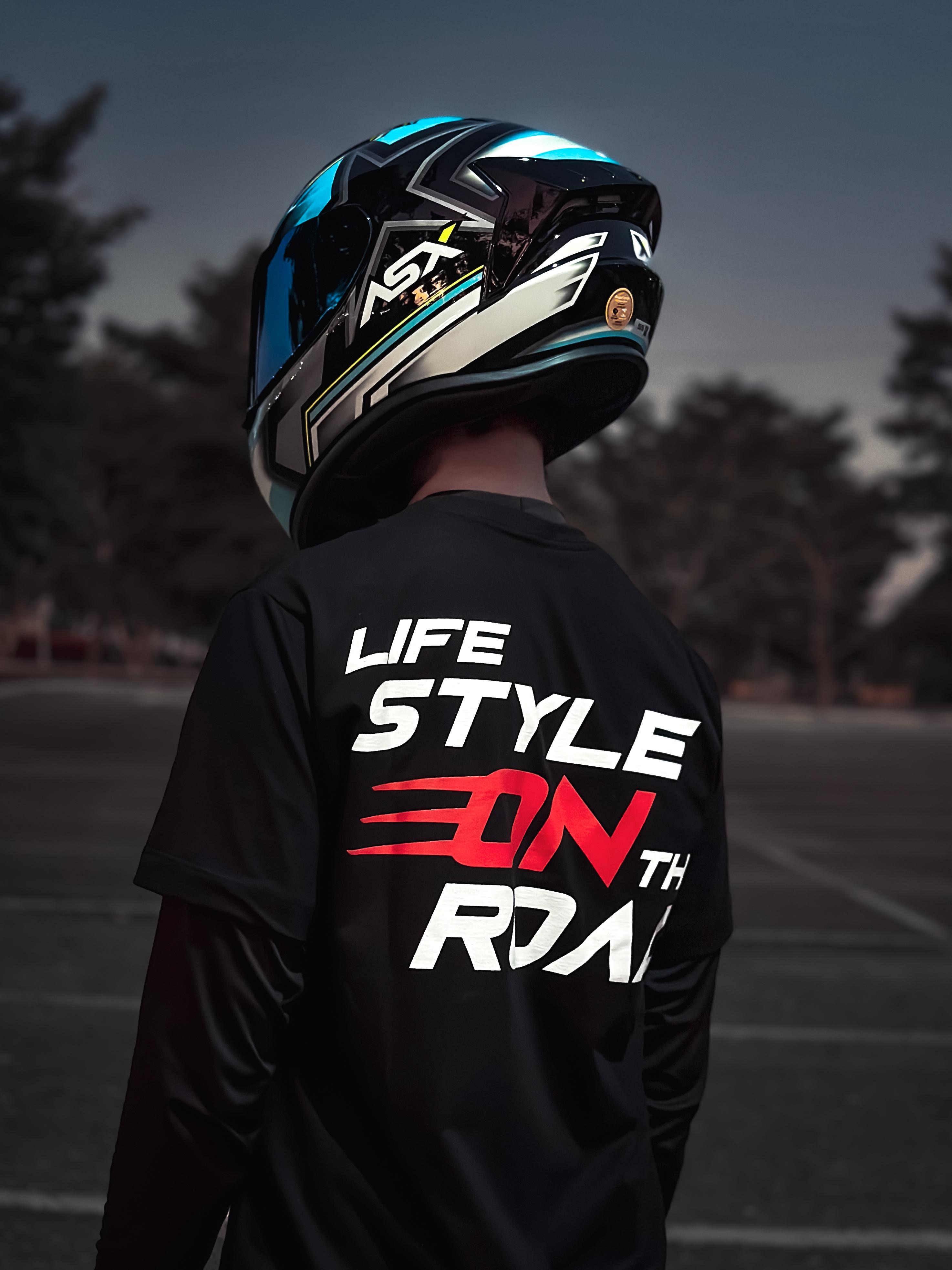 ASX DRAKEN PILOT BRILHO PRETO/AZUL/AMARELO