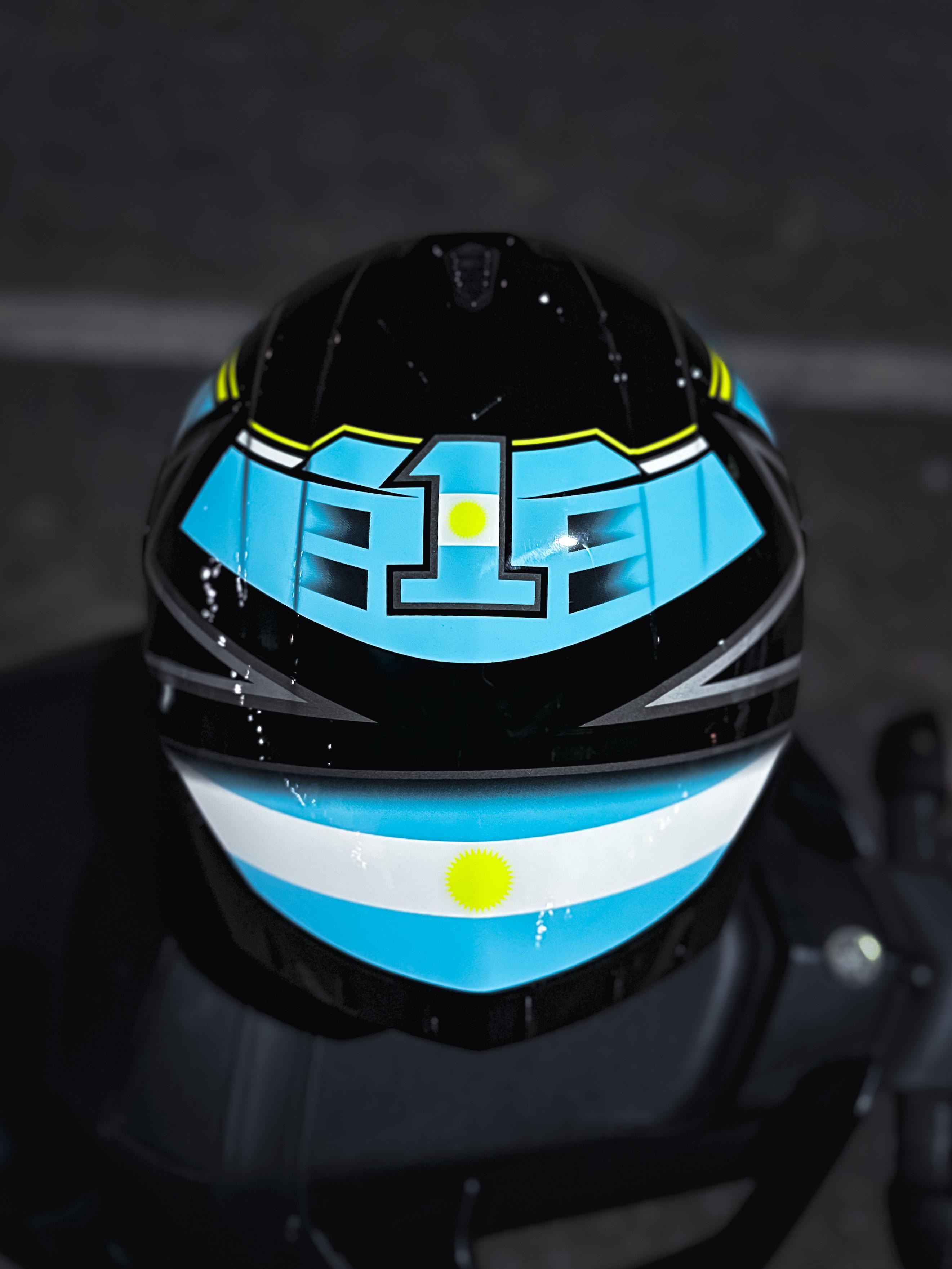 ASX DRAKEN PILOT BRILHO PRETO/AZUL/AMARELO