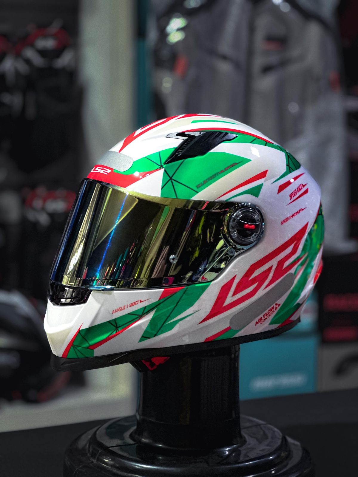 LS2 FF358 DRAZE GREY/GRE/RED 