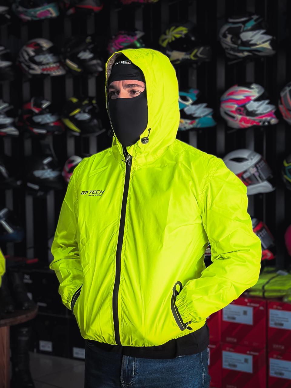 Jaqueta GP TECH Corta Vento Fluorescente
