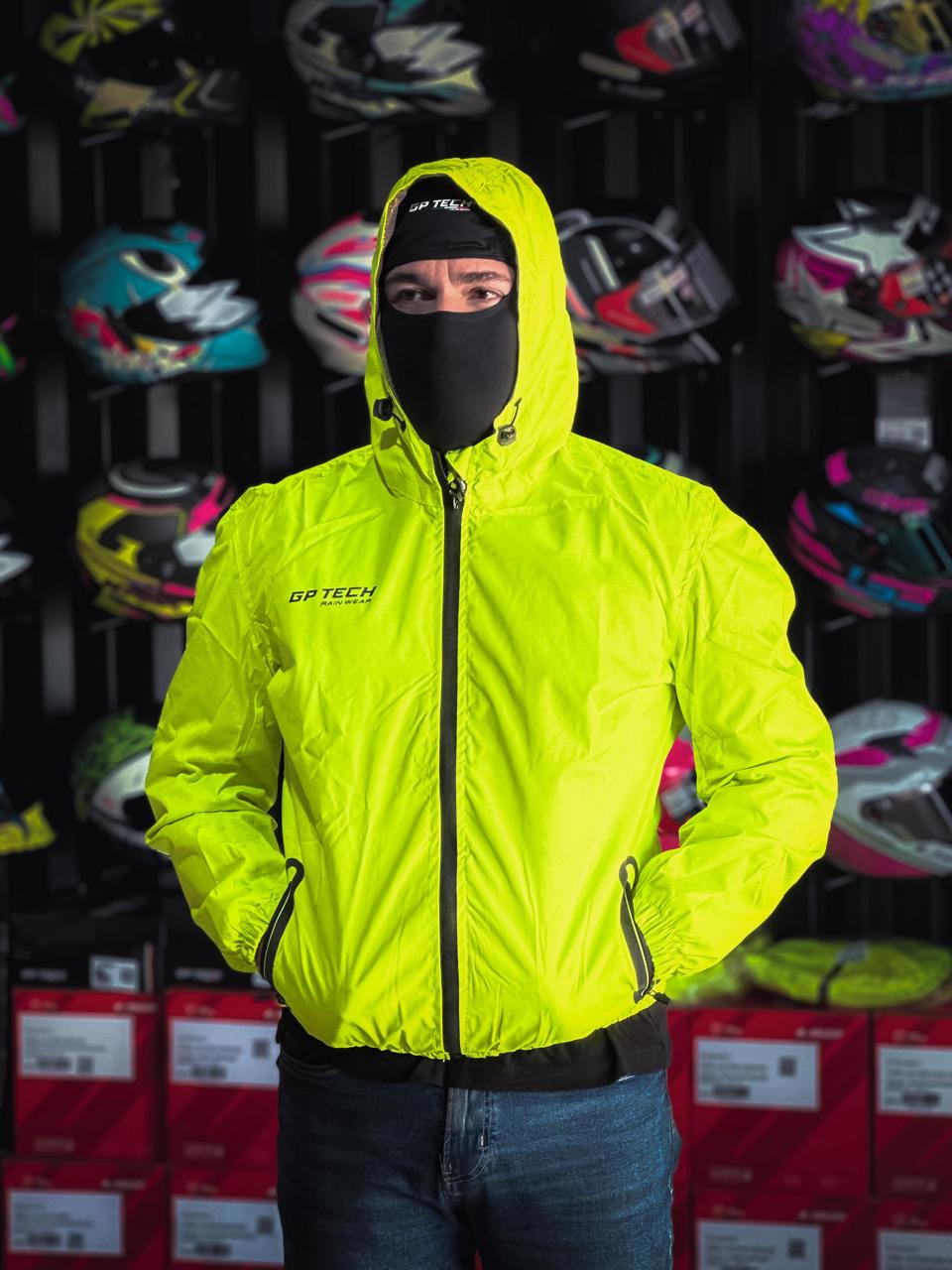 Jaqueta GP TECH Corta Vento Fluorescente
