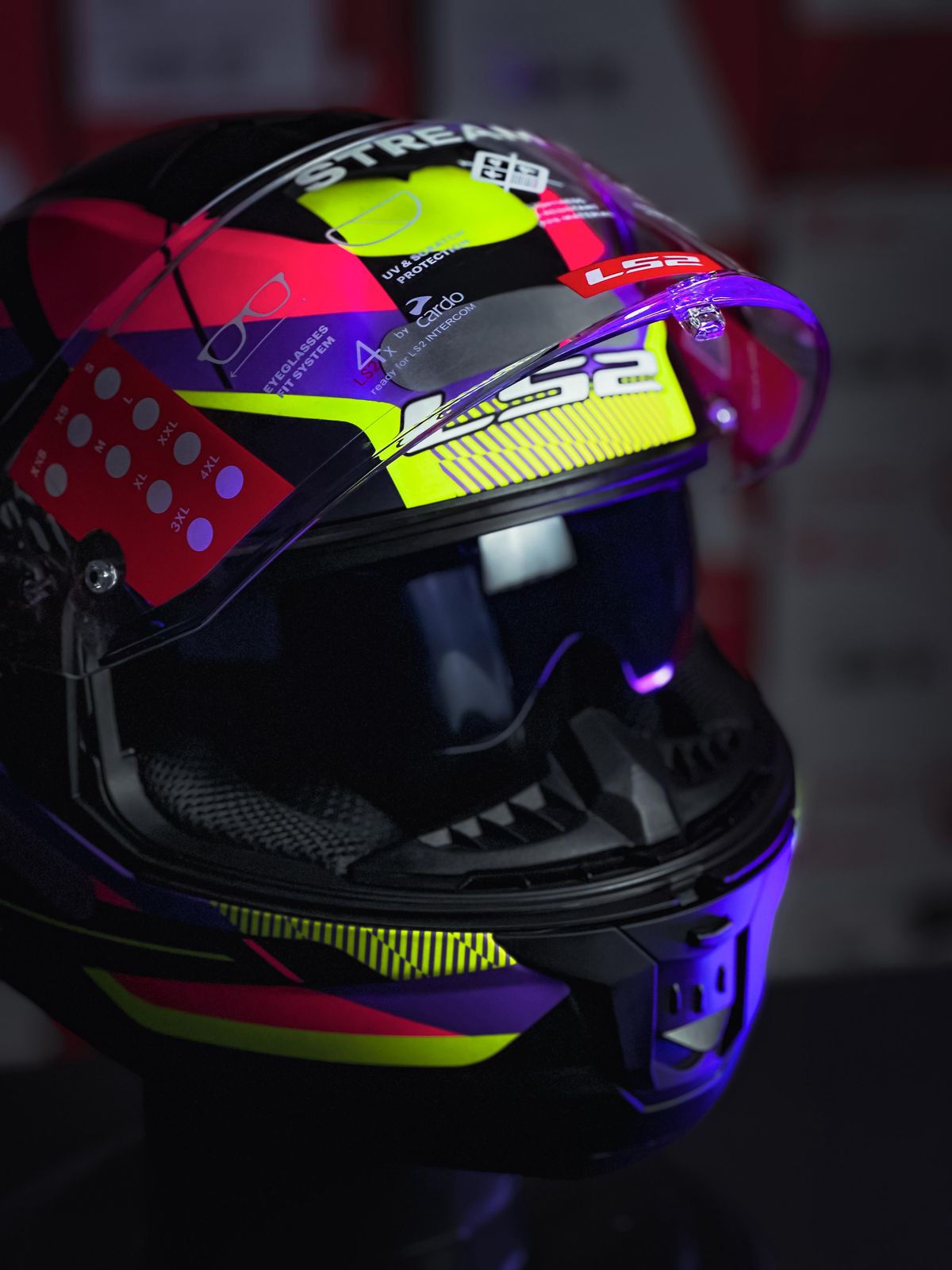 LS2 FF808 STREAM II ROAD ROSA/PRETO FOSCO 