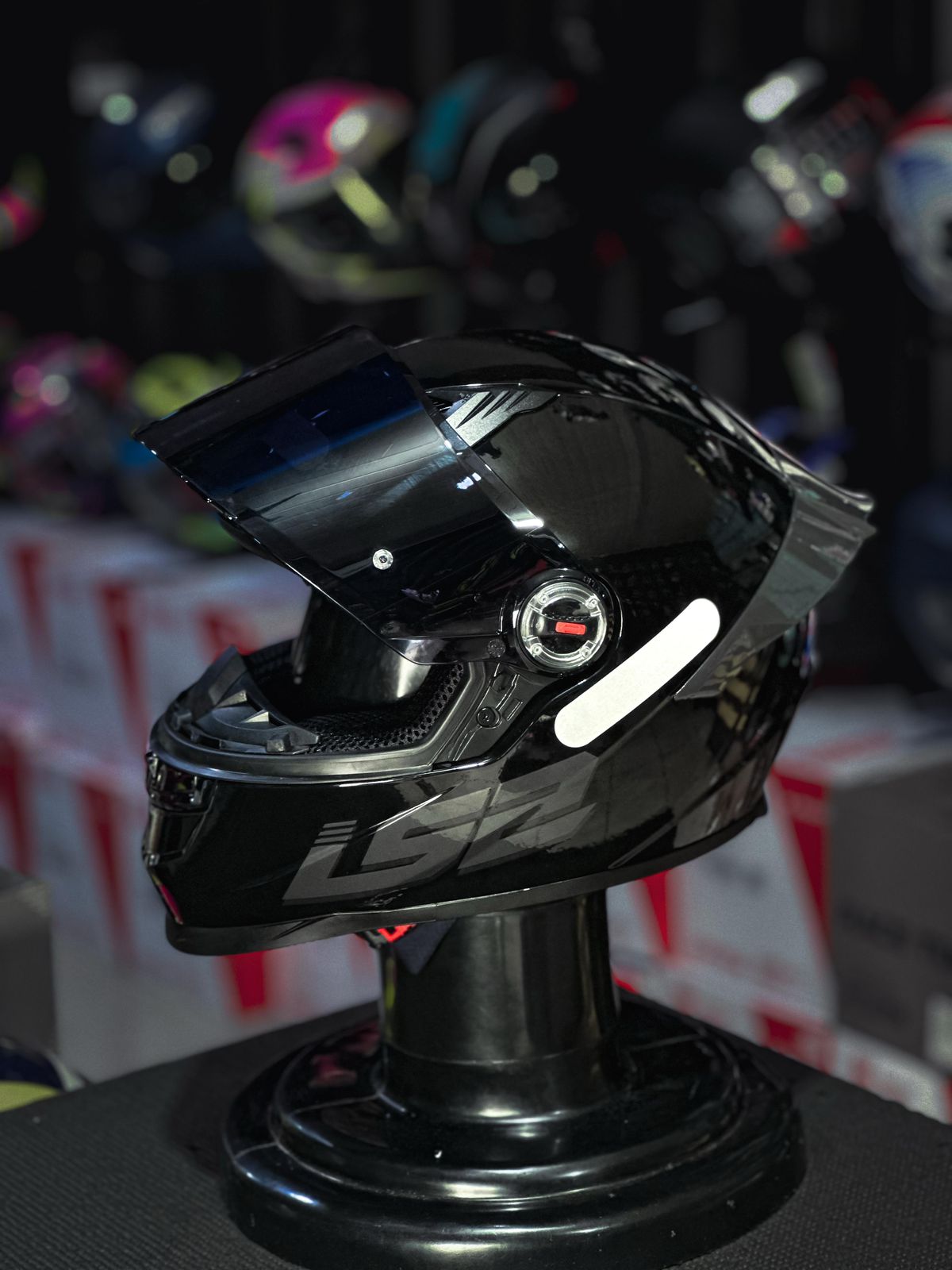 LS2 FF358 S  MONOCOLOR BLACK