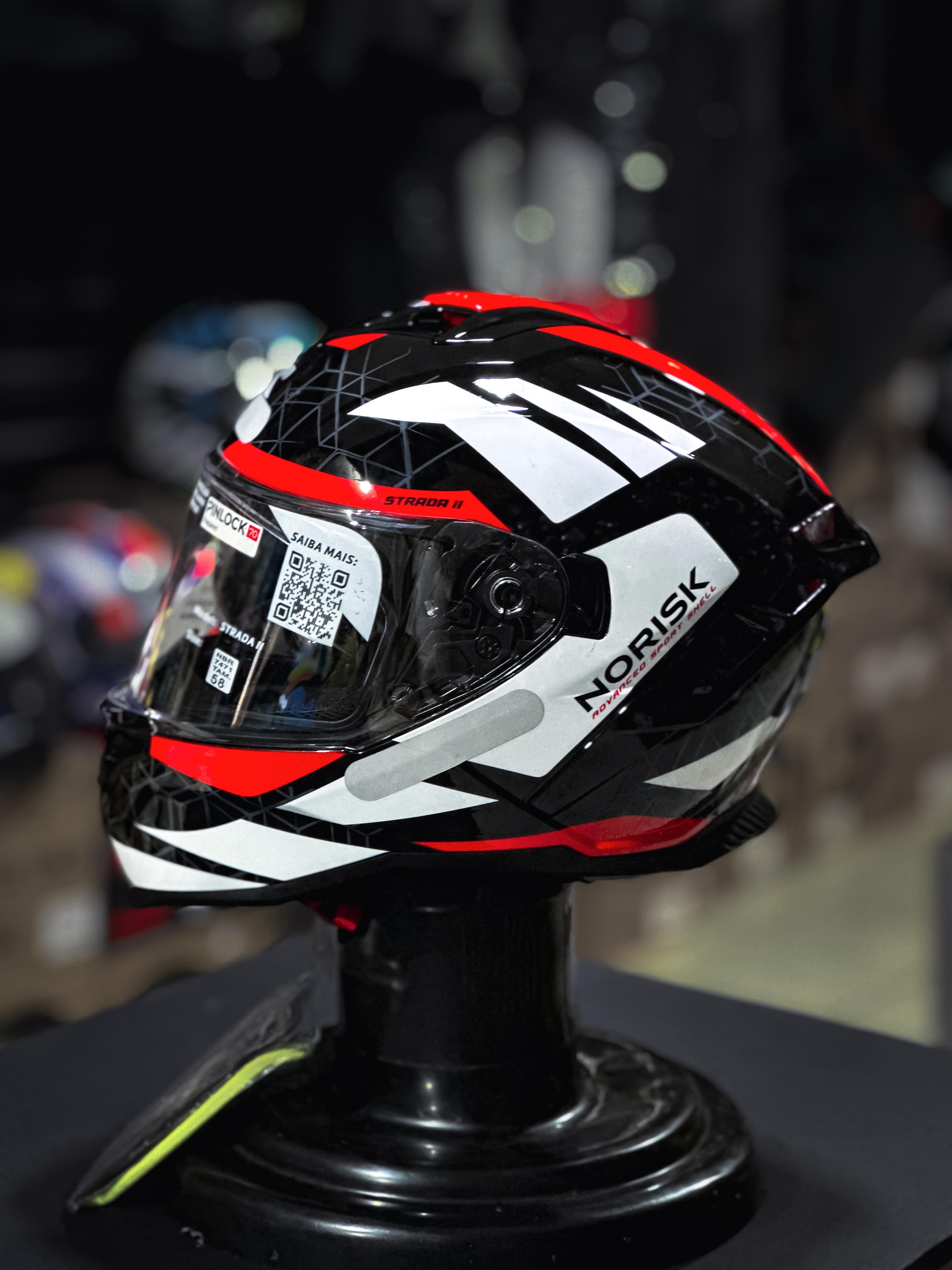 Norisk Strada II EVOQUE BLK/WHT/RED