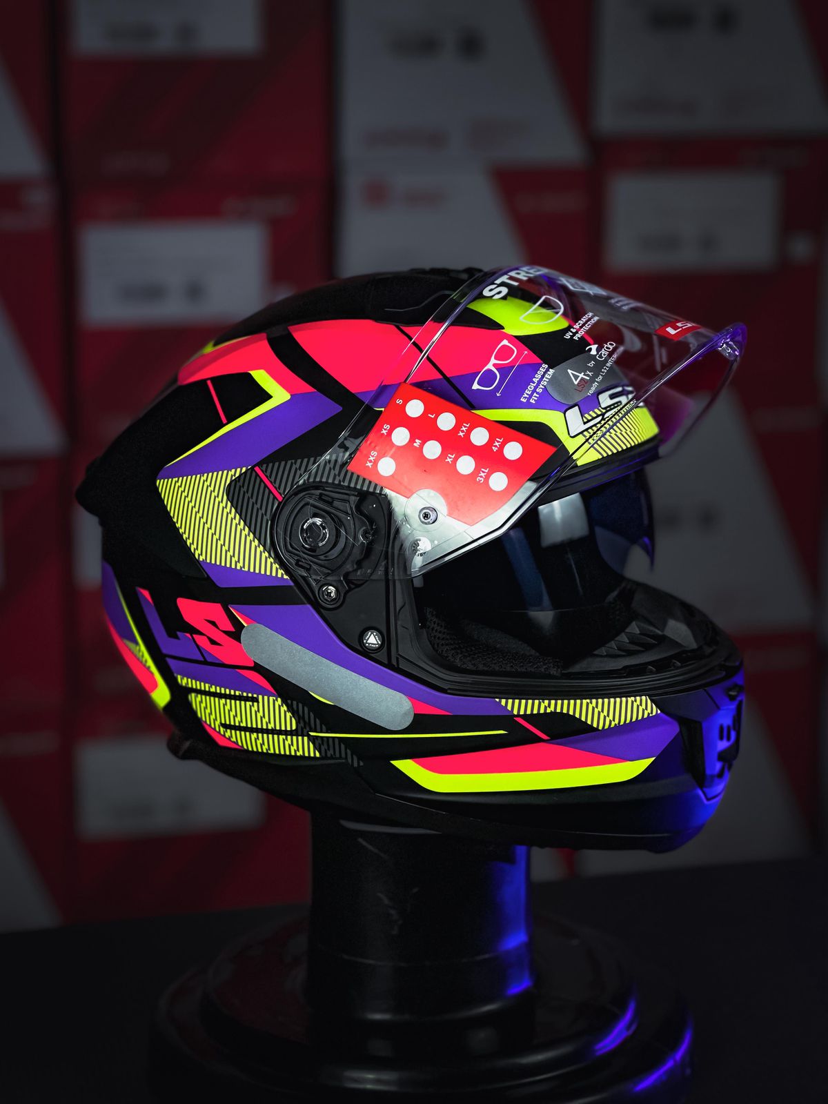 LS2 FF808 STREAM II ROAD ROSA/PRETO FOSCO 