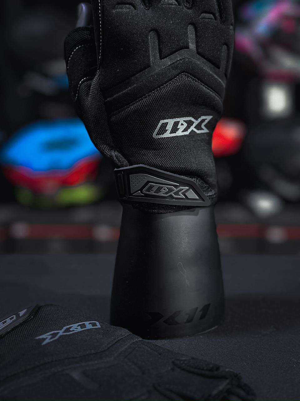 Luva X11 FIT X Meio Dedo Black