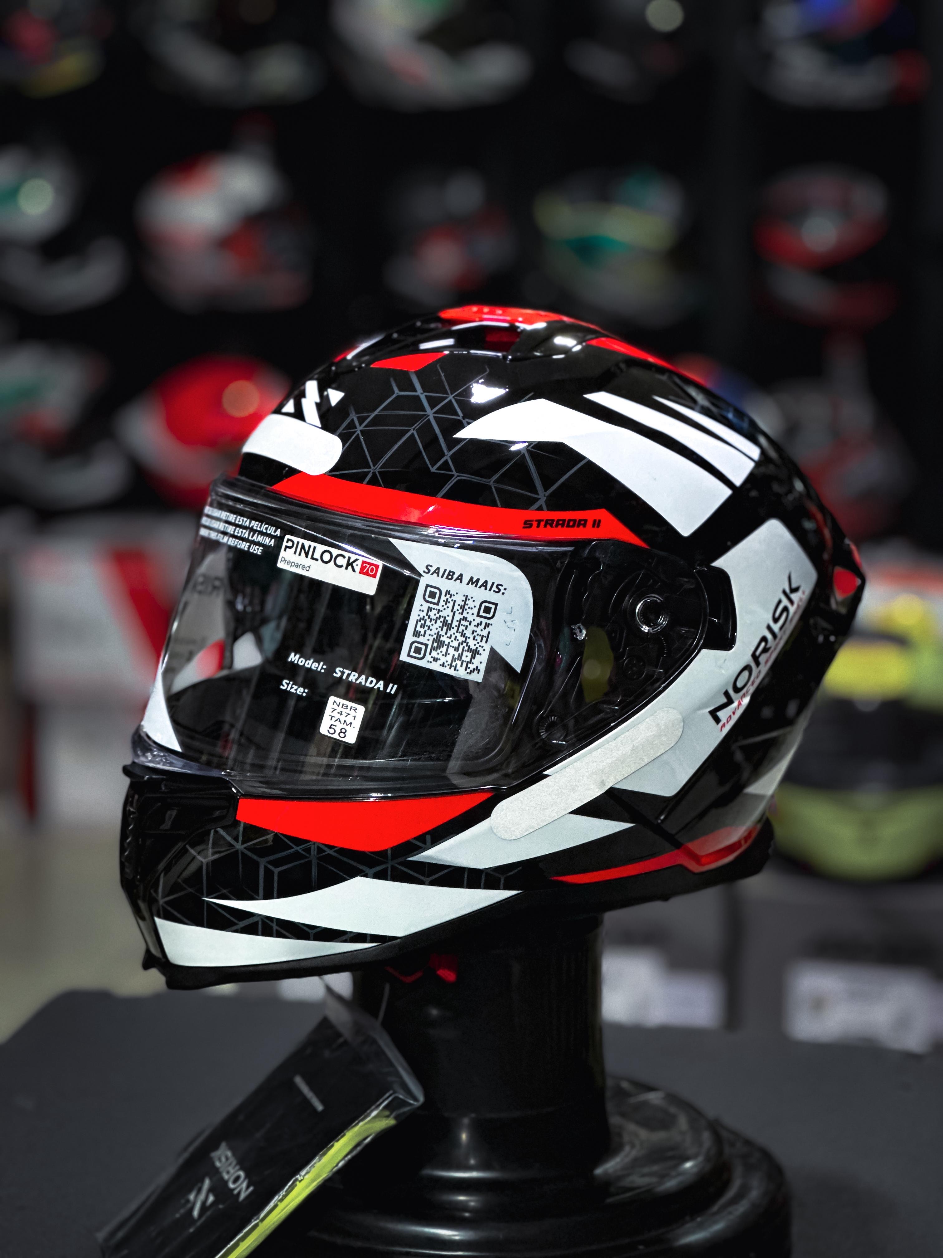 Norisk Strada II EVOQUE BLK/WHT/RED