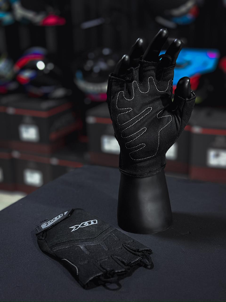 Luva X11 FIT X Meio Dedo Black