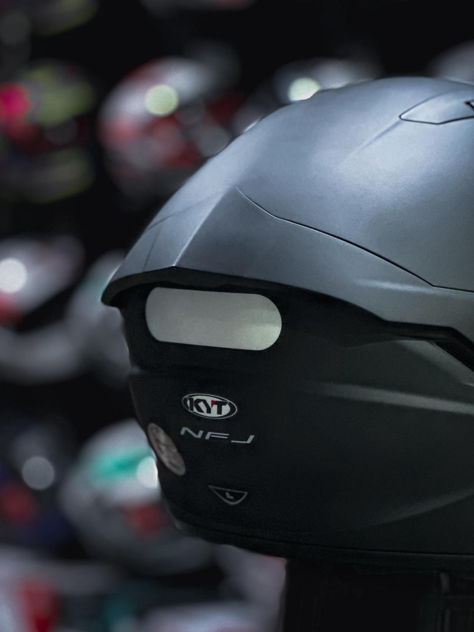 KYT CAPACETE D-CITY PLAIN MATT BLACK