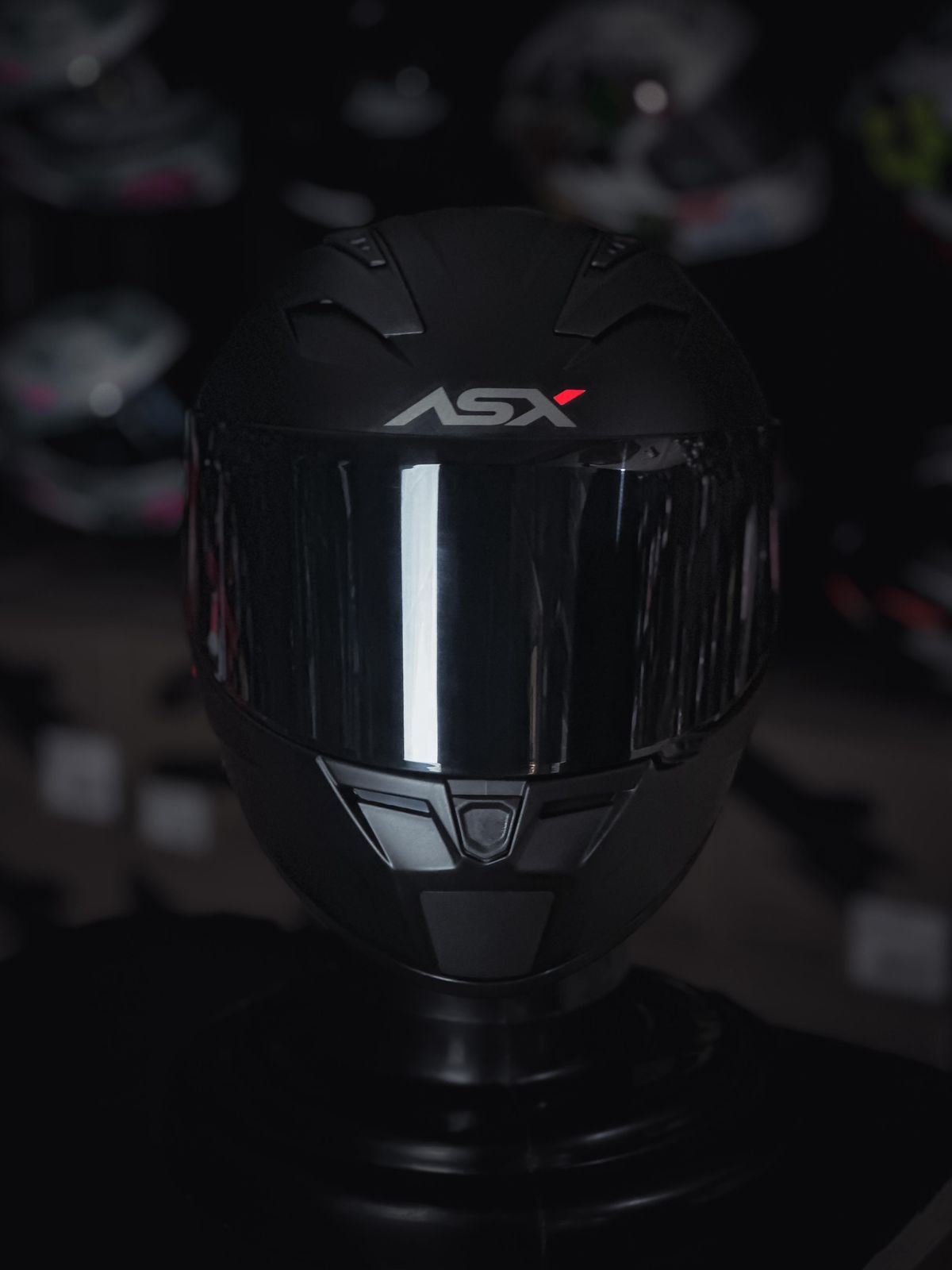 Capacete ASX CITY SOLID FOSCO PRETO/GRAFITE