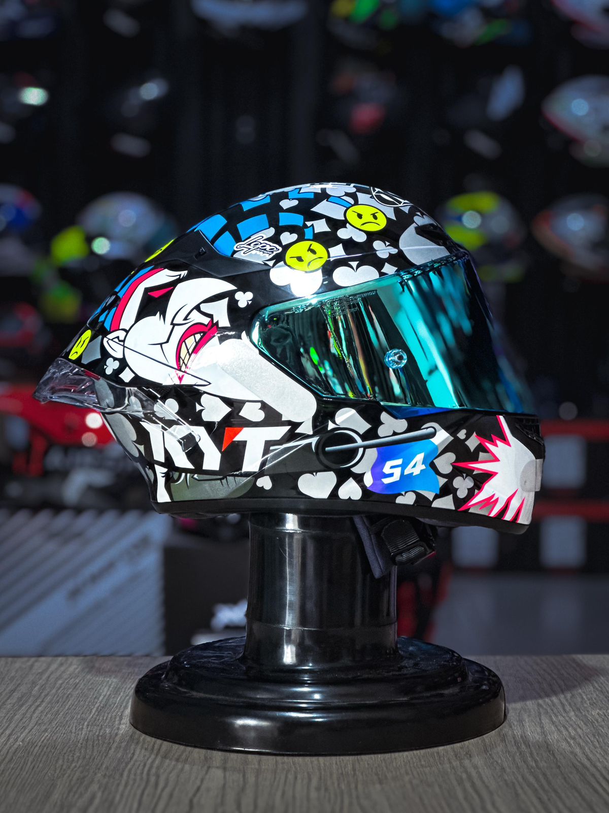 KYT TT-COURSE RICARDO ROSSI RÉPLICA