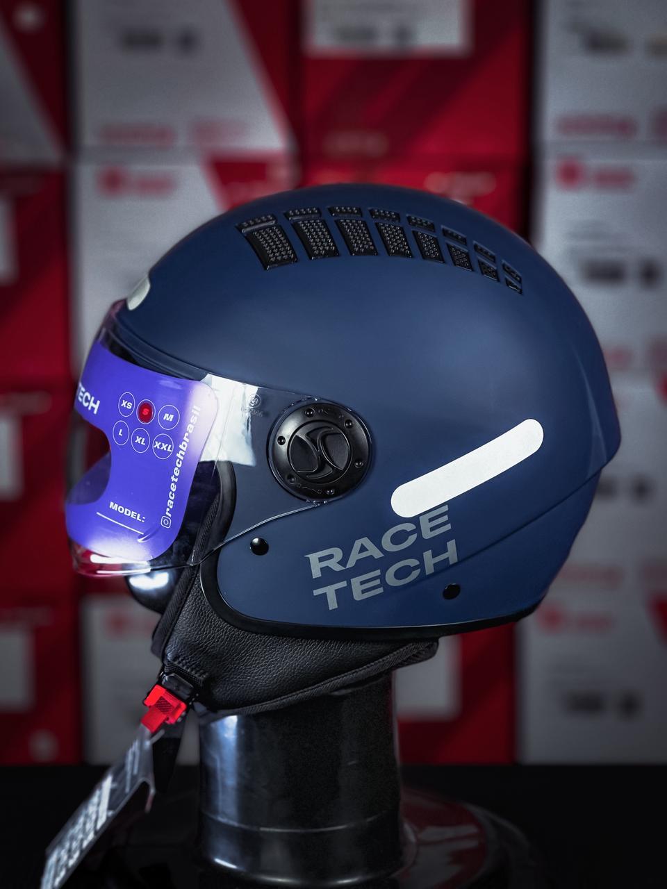 RACE TECH ONE MONOCOLOR MATTE AZUL