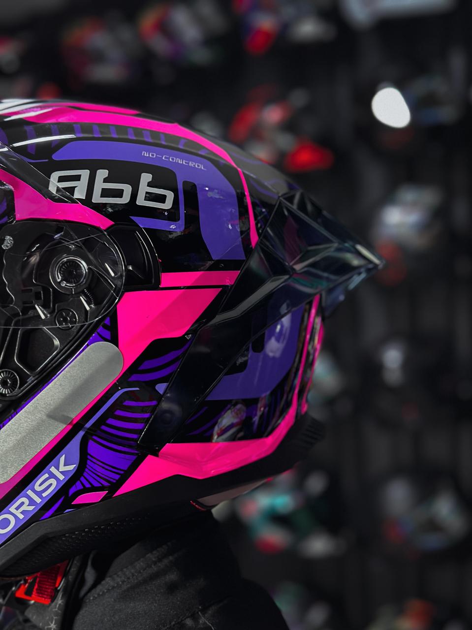 NORISK STRADA II FUSION ROXO/ROSA/PRETO