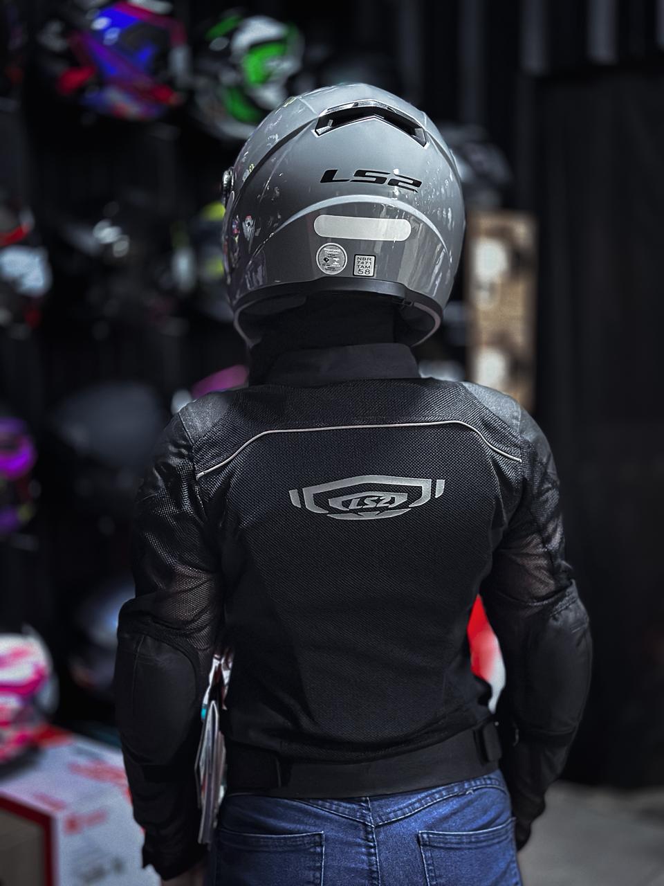 JAQUETA LS2 AIRY FEMININA PRETO