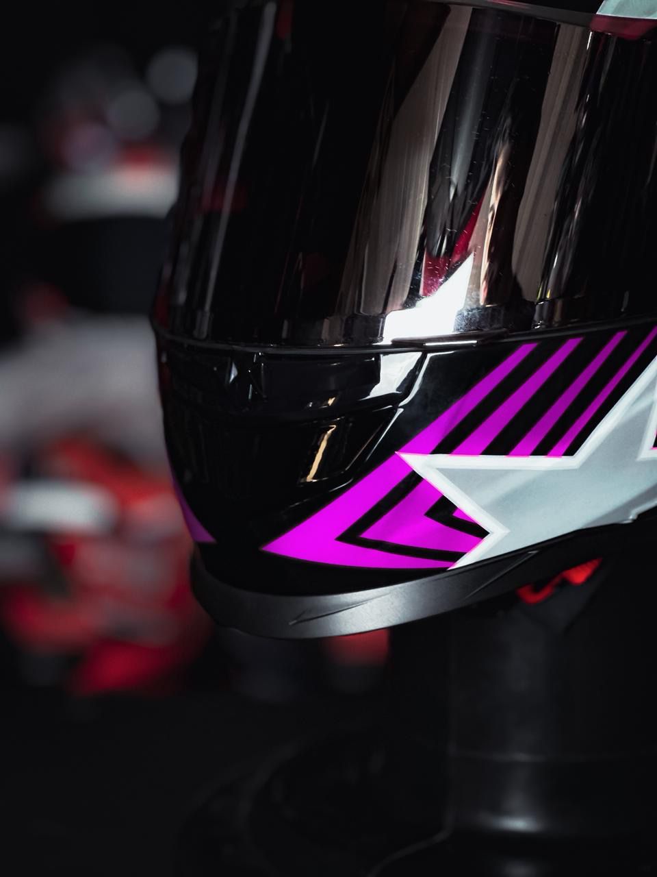 LS2 FF358 PRO ESTELLAR BLK PINK/PURPLE