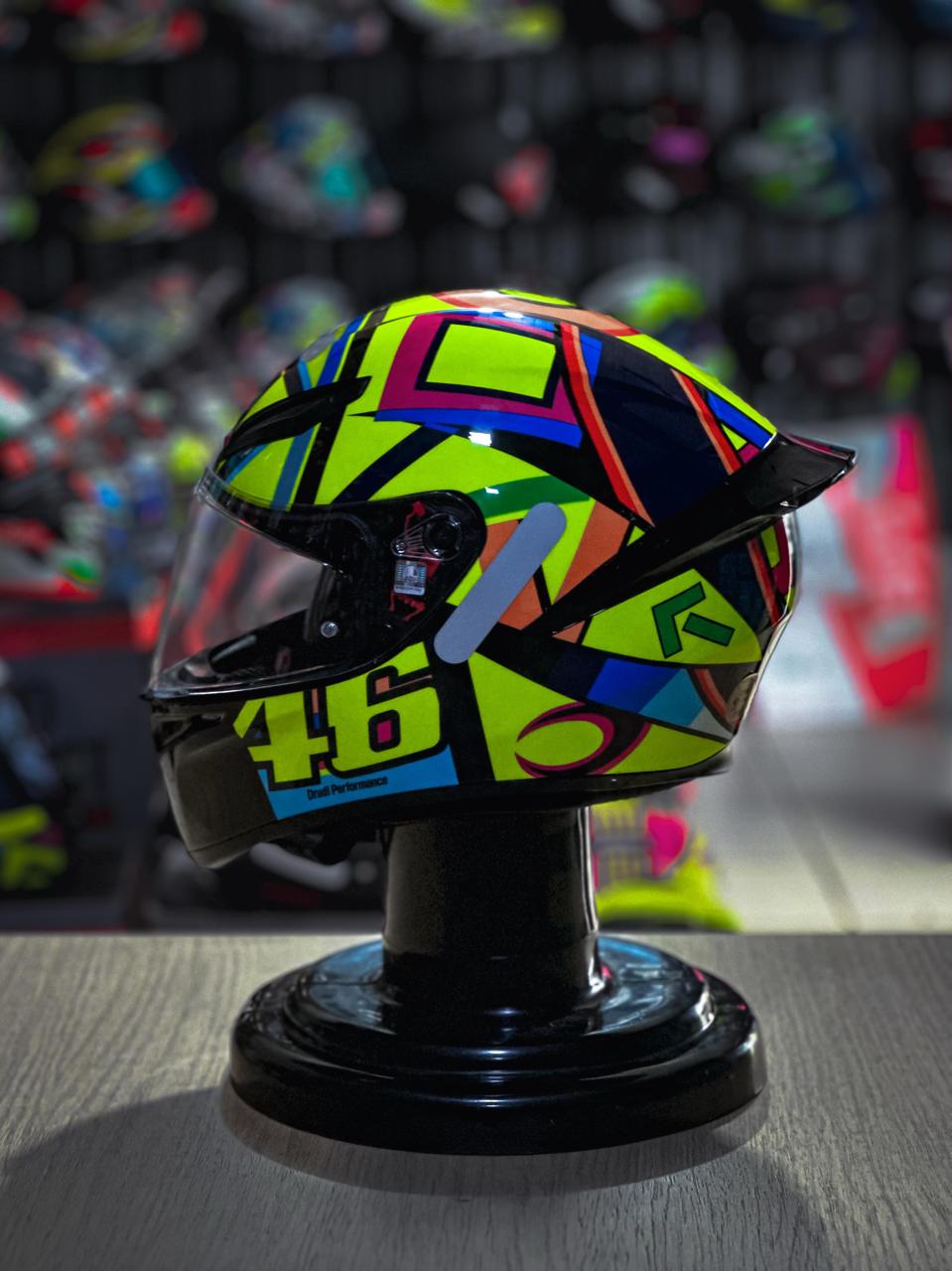 AGV K1S SOLELUNA BLACK/YELLOW