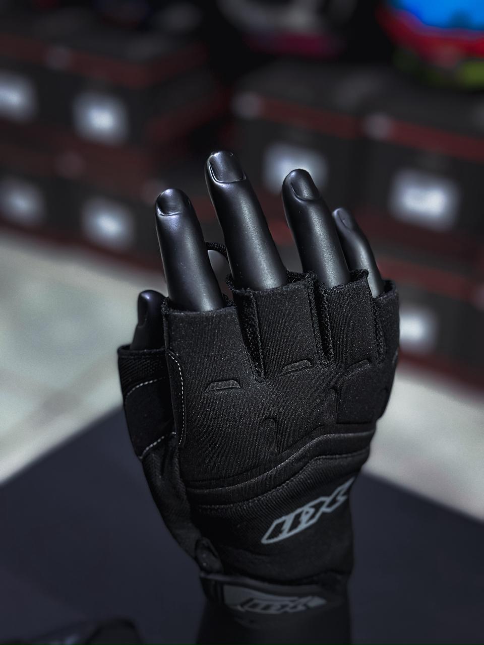 Luva X11 FIT X Meio Dedo Black