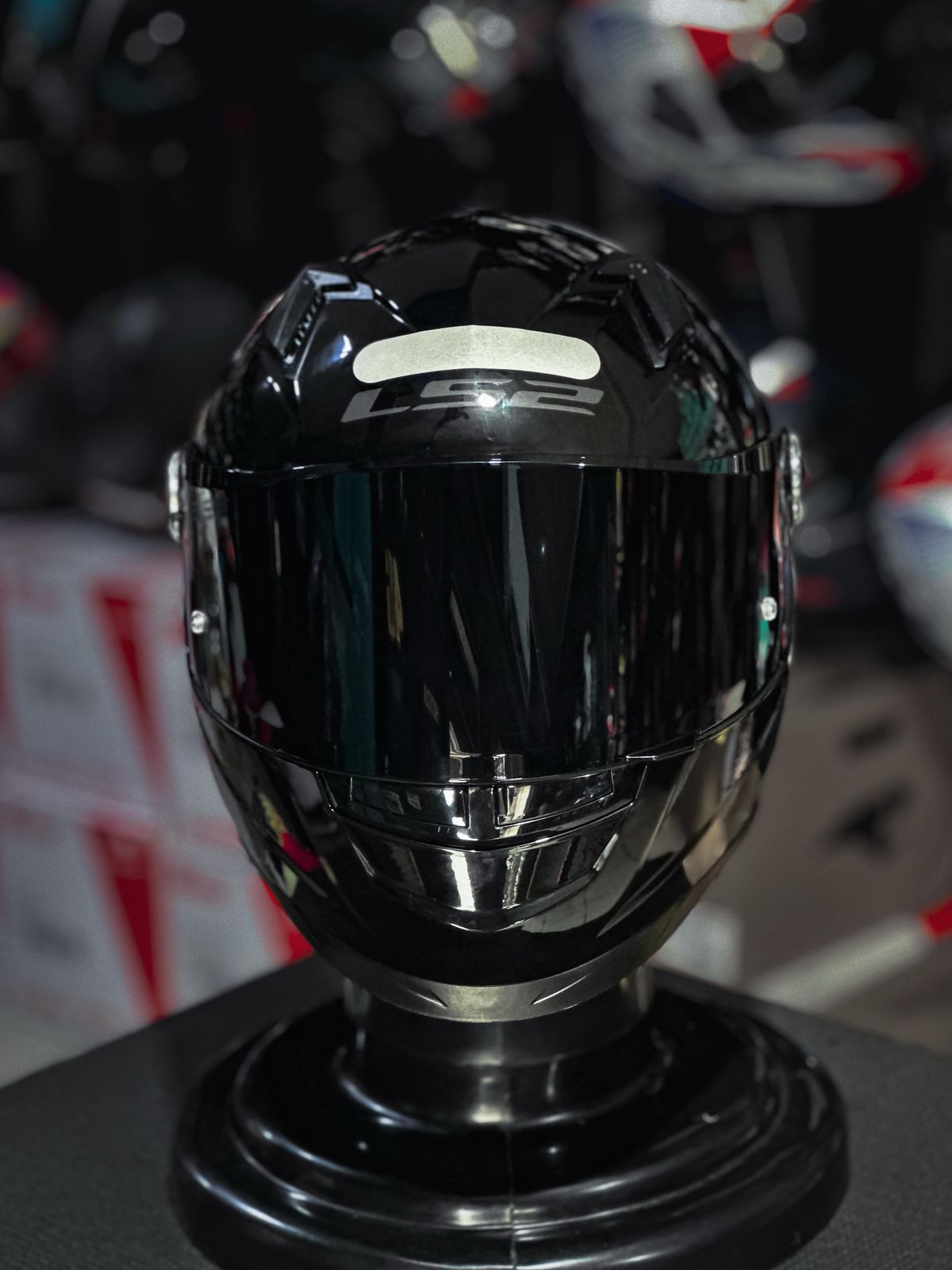 LS2 FF358 S  MONOCOLOR BLACK